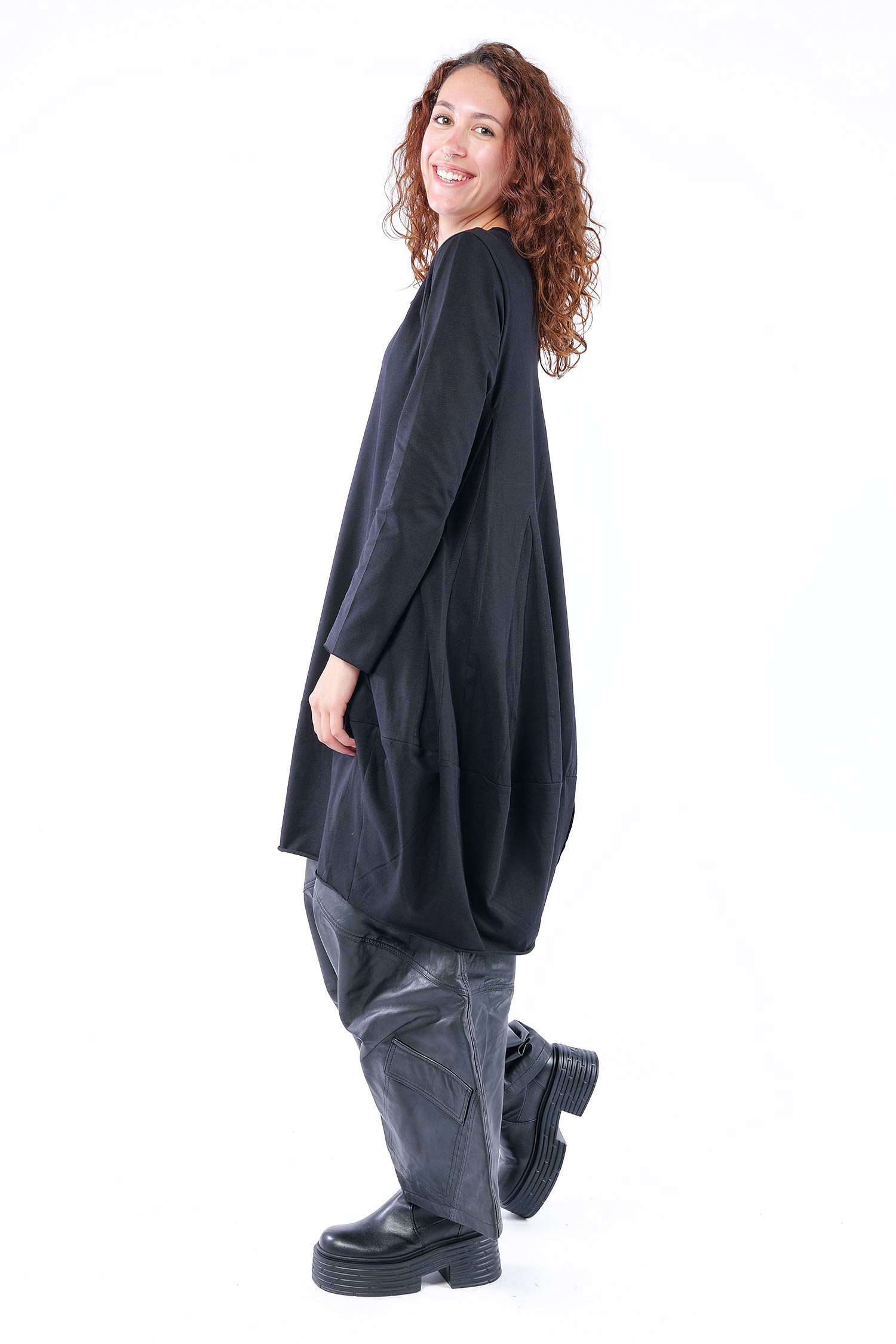 Tulpiger Pullover - Schwarz - 26.2-KHS208