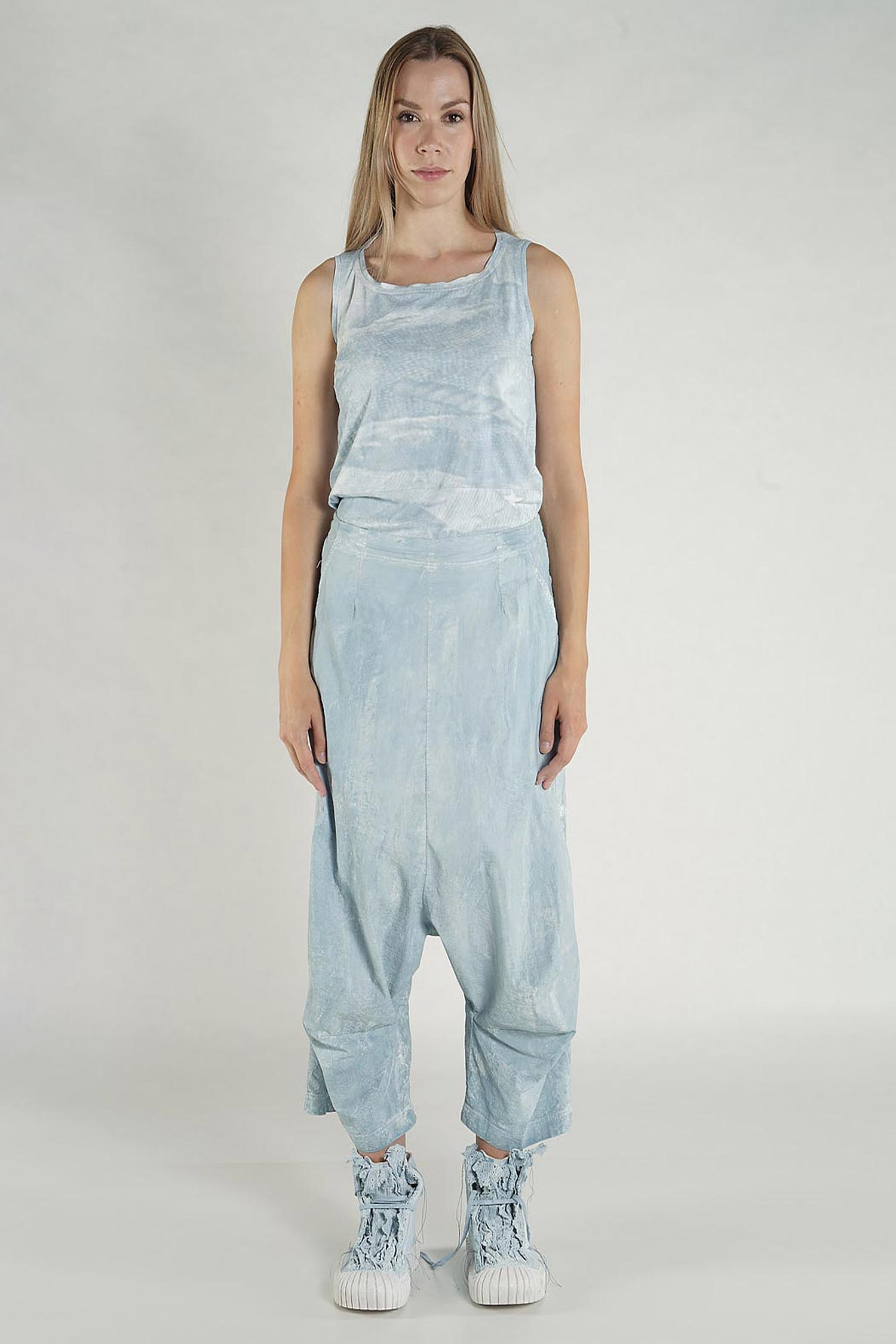 Weite Stretchhose - Amber fog - 1262240113