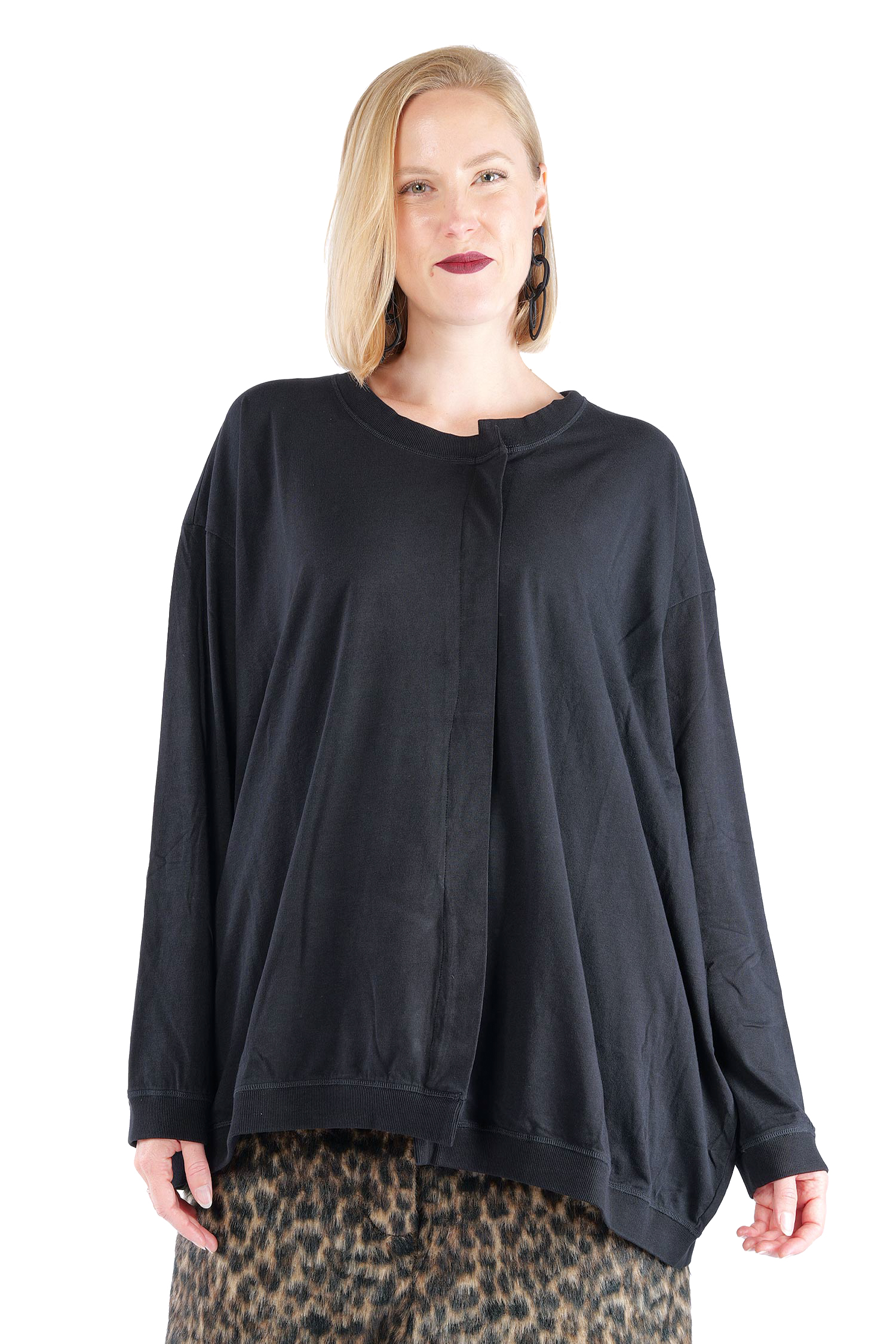 Jersey pullover - Black - 2263260506