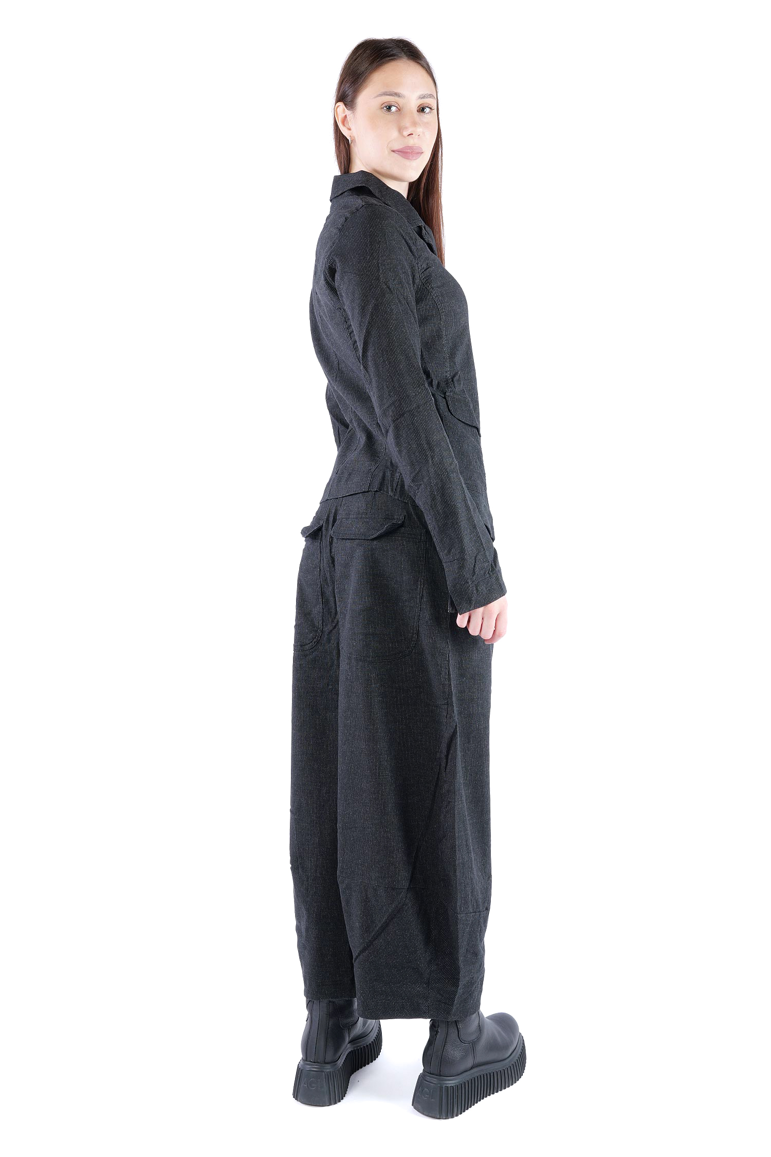Nadelstreifen Jacke - Black stripe - 2263411101