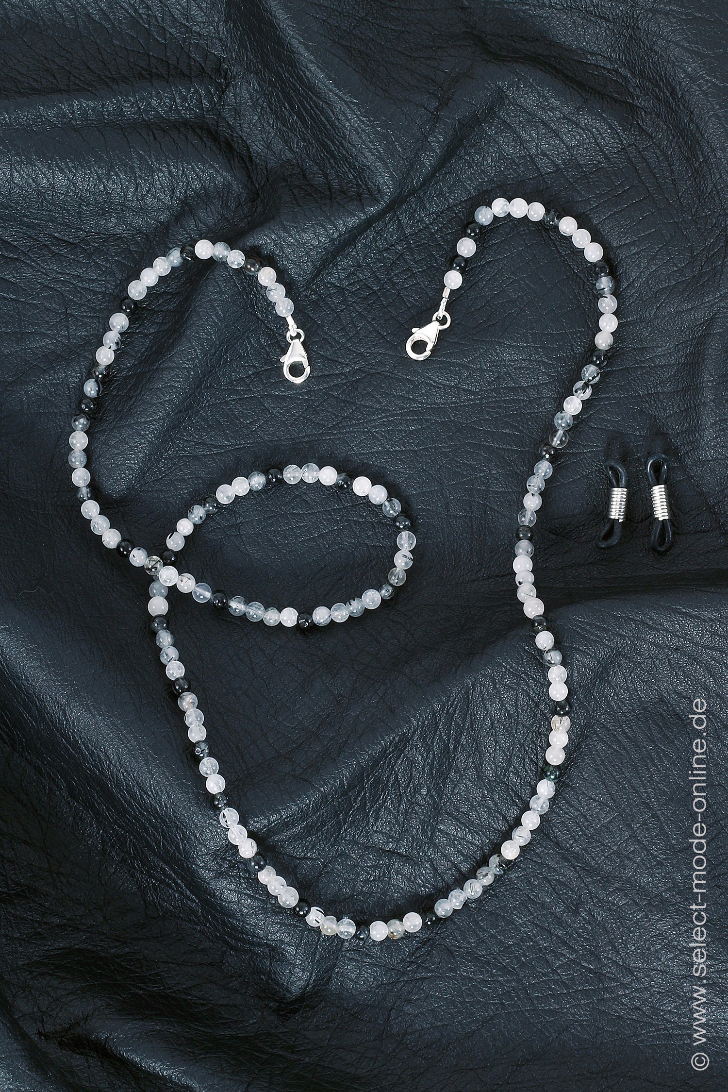 Glasses chain & Necklace - tourmaline quartz