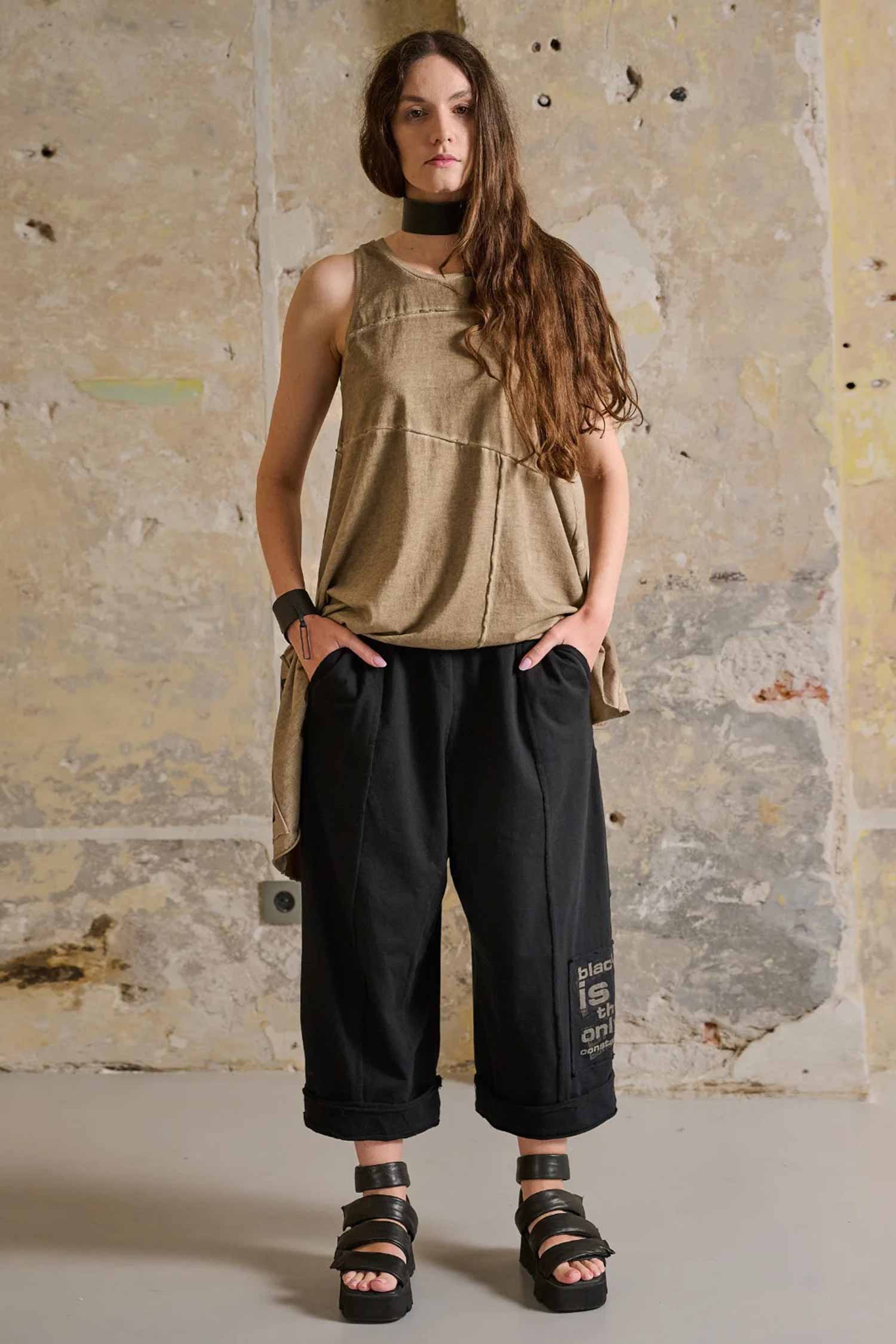 Sweat Hose - Schwarz - Kanao