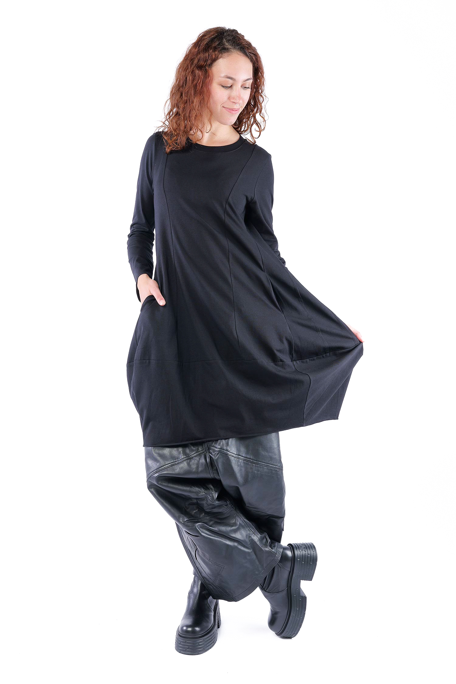 Tulpiger Pullover - Schwarz - 26.2-KHS208
