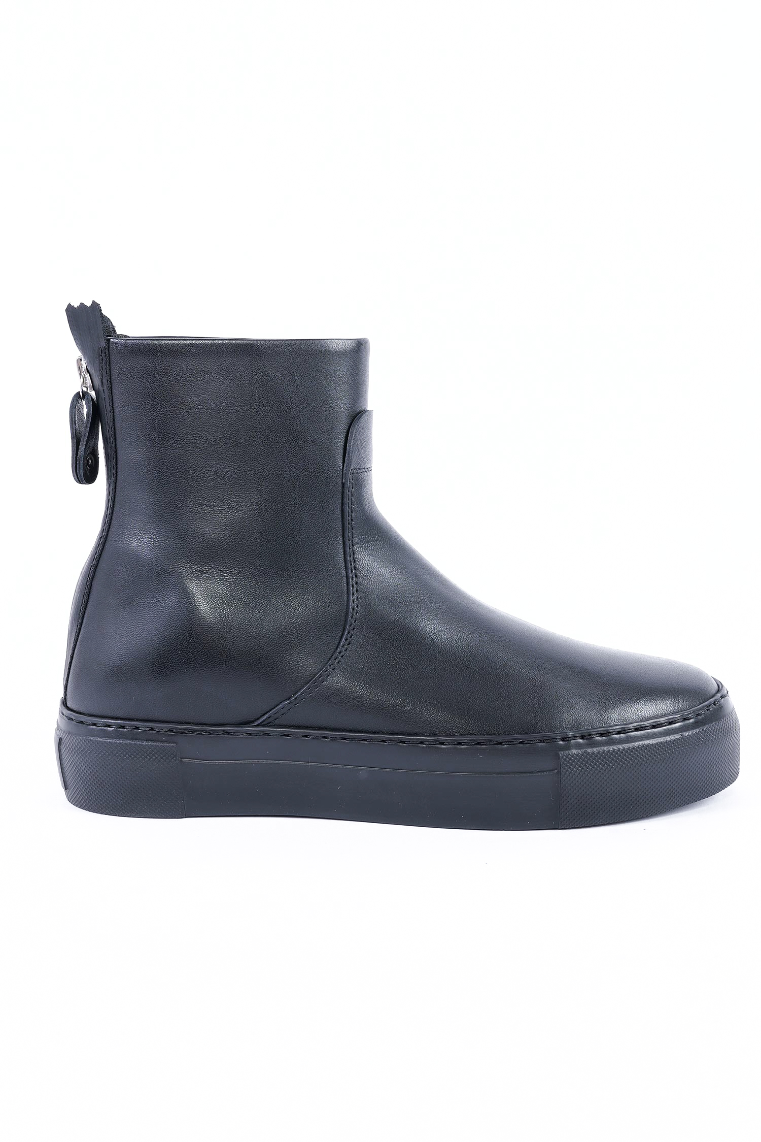 Leder Boots - Schwarz - Meghan Bootie