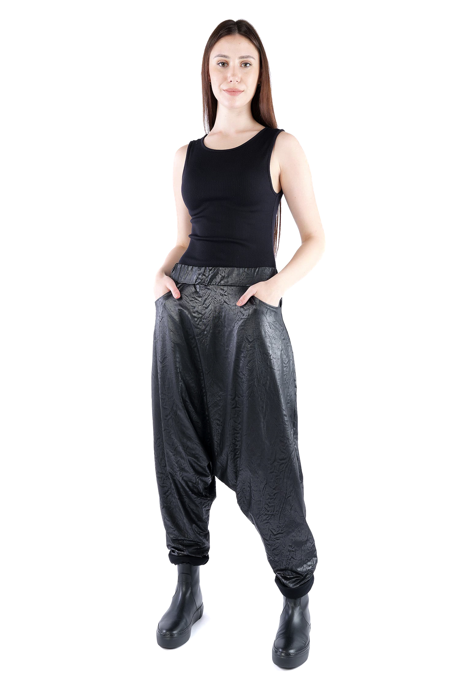 Beschichtete Hose - Black coated - Blisson