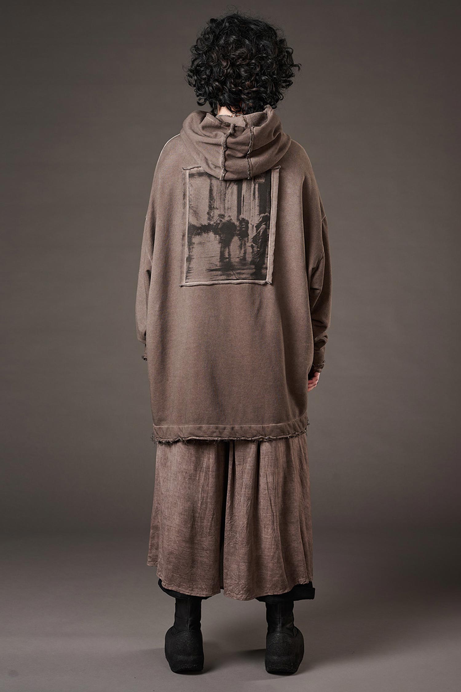 Sweat Hoodie - Truffle old dye - Ovina