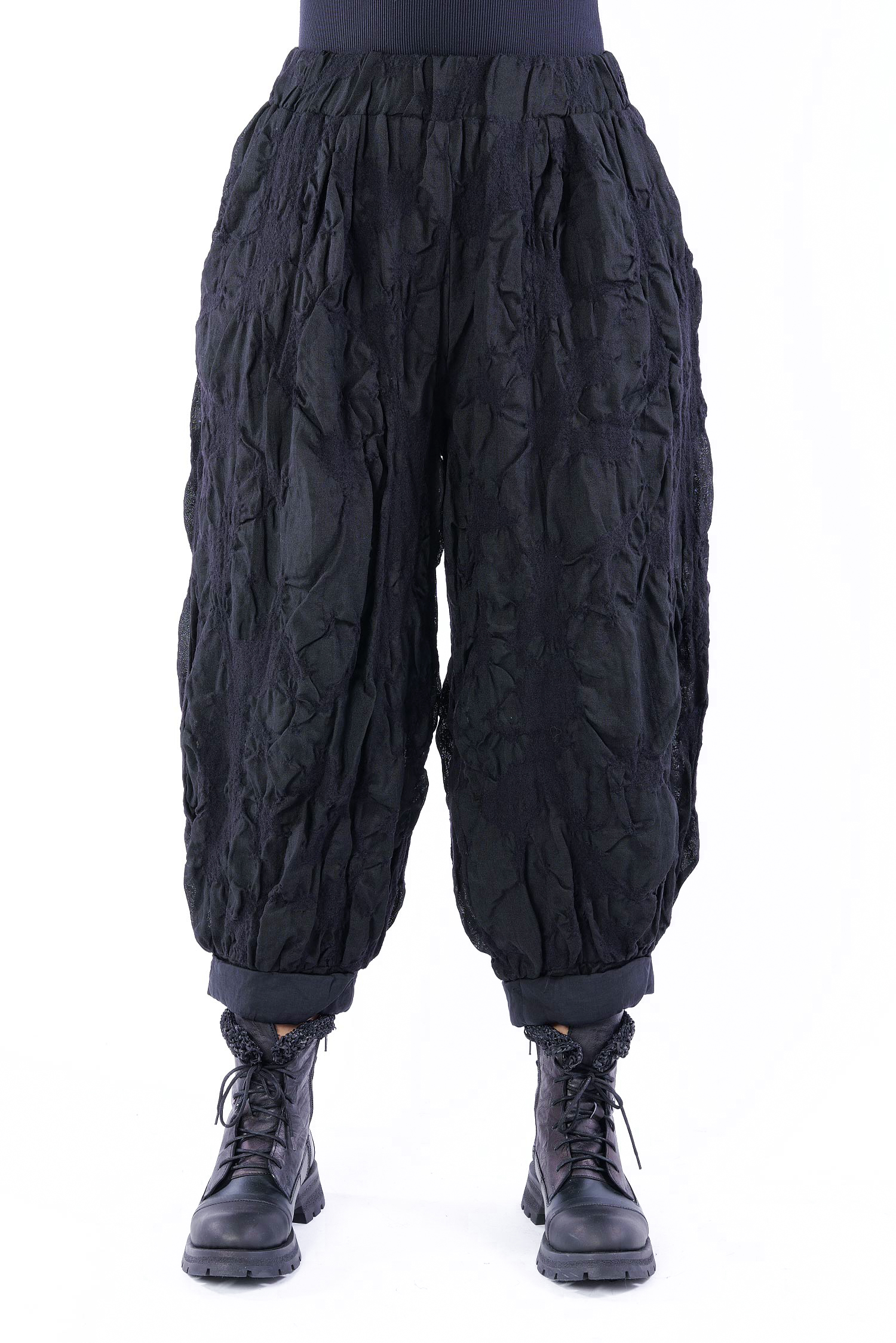 Tulpige Hose - Schwarz - Lumen