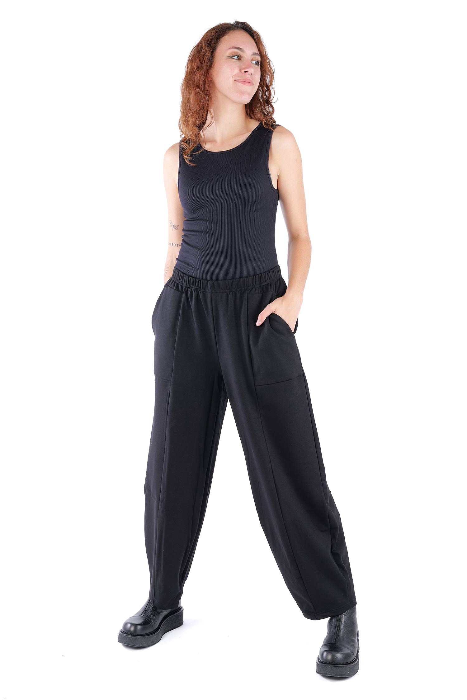 Sweathose - Schwarz - U3661-U