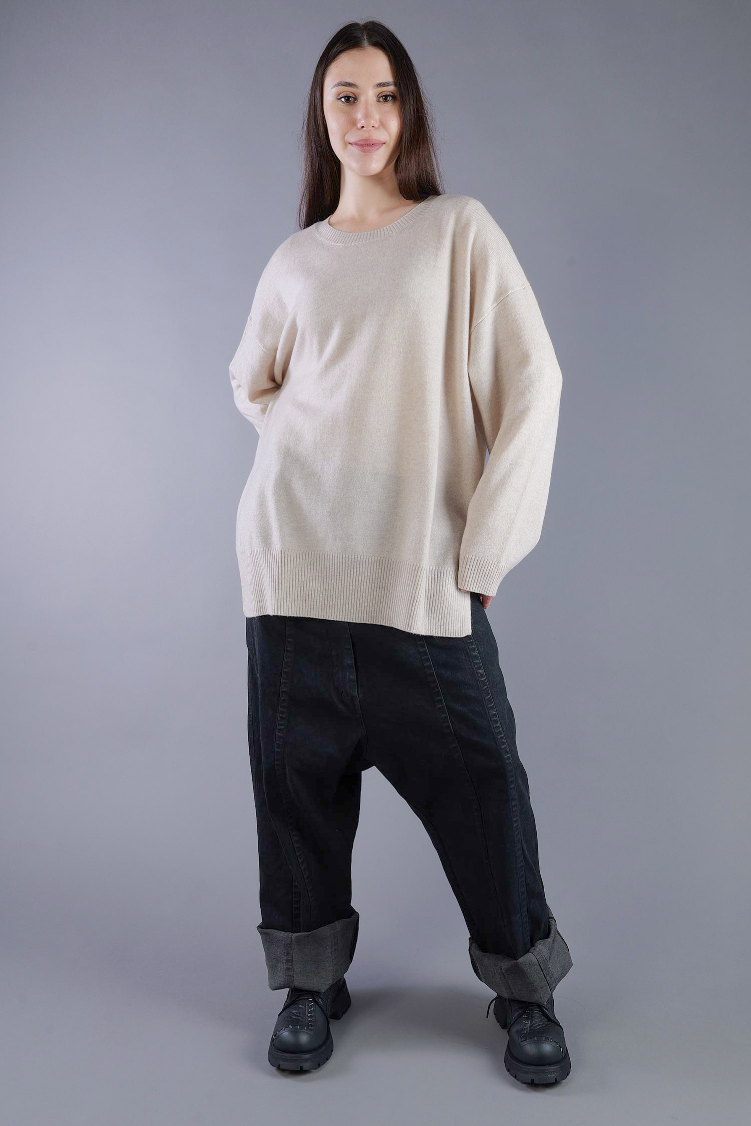 Kaschmir Pullover - Brazilian Sand - 24116A
