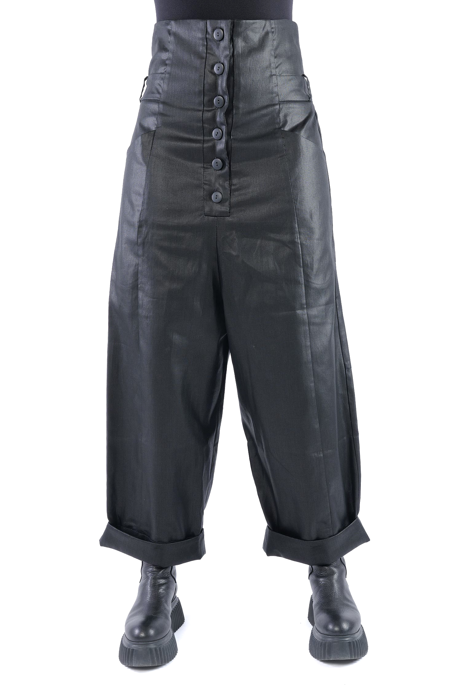 Beschichtete Hose - Black coated - Hedge