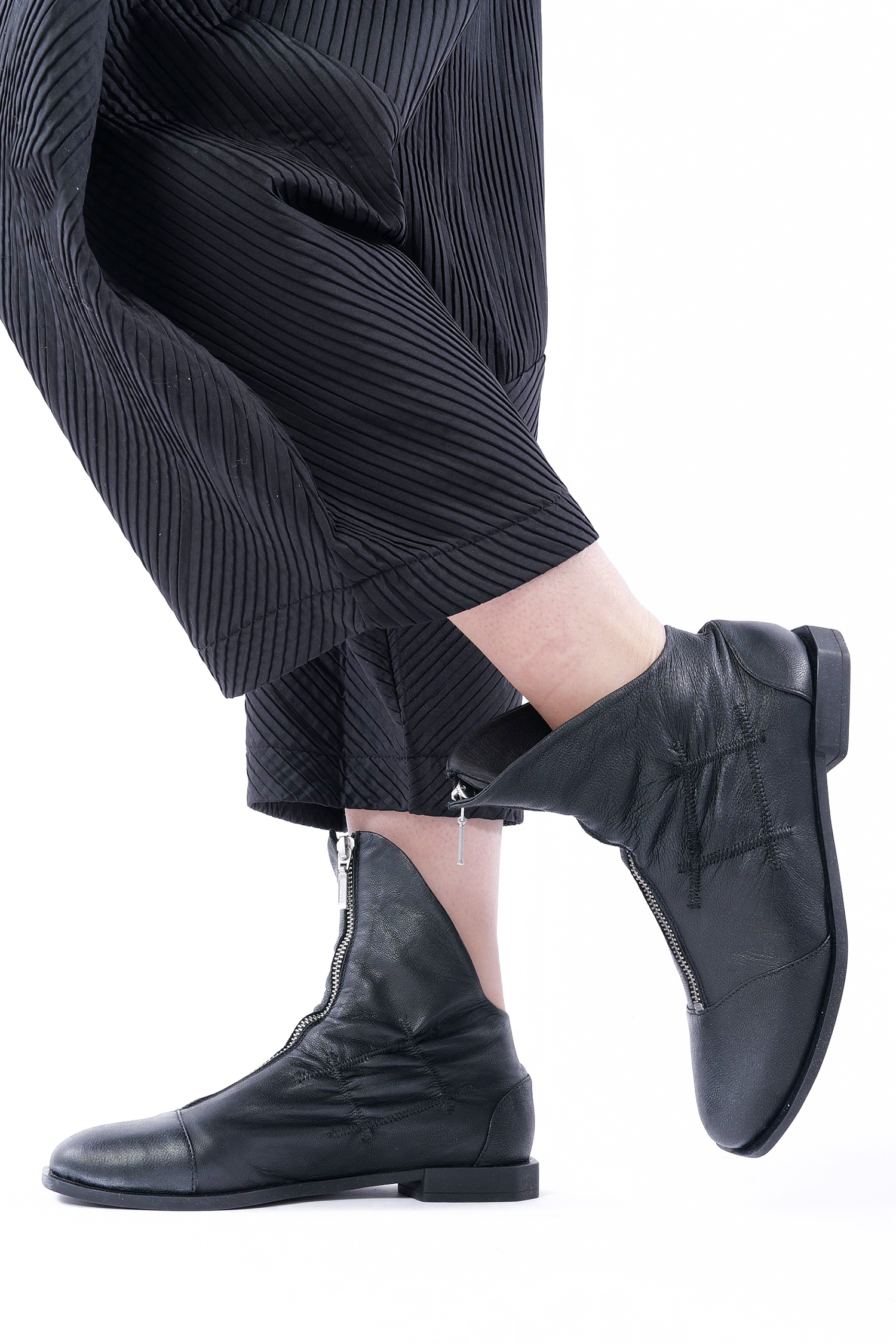 Spitzer Schuh - Schwarz - Alchemy