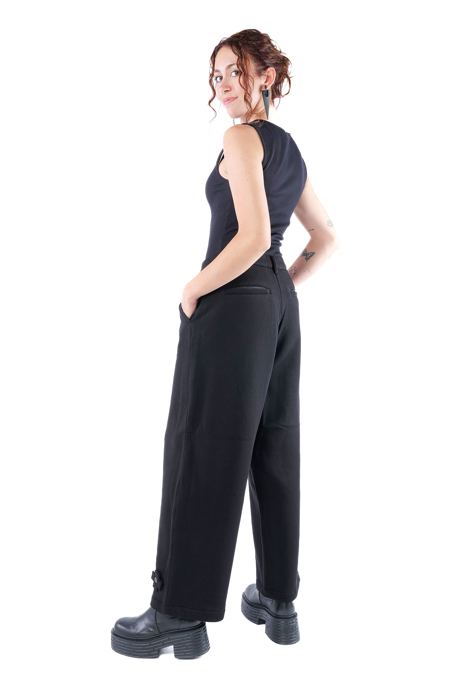 Wintersweat-Hose - Schwarz - 10039