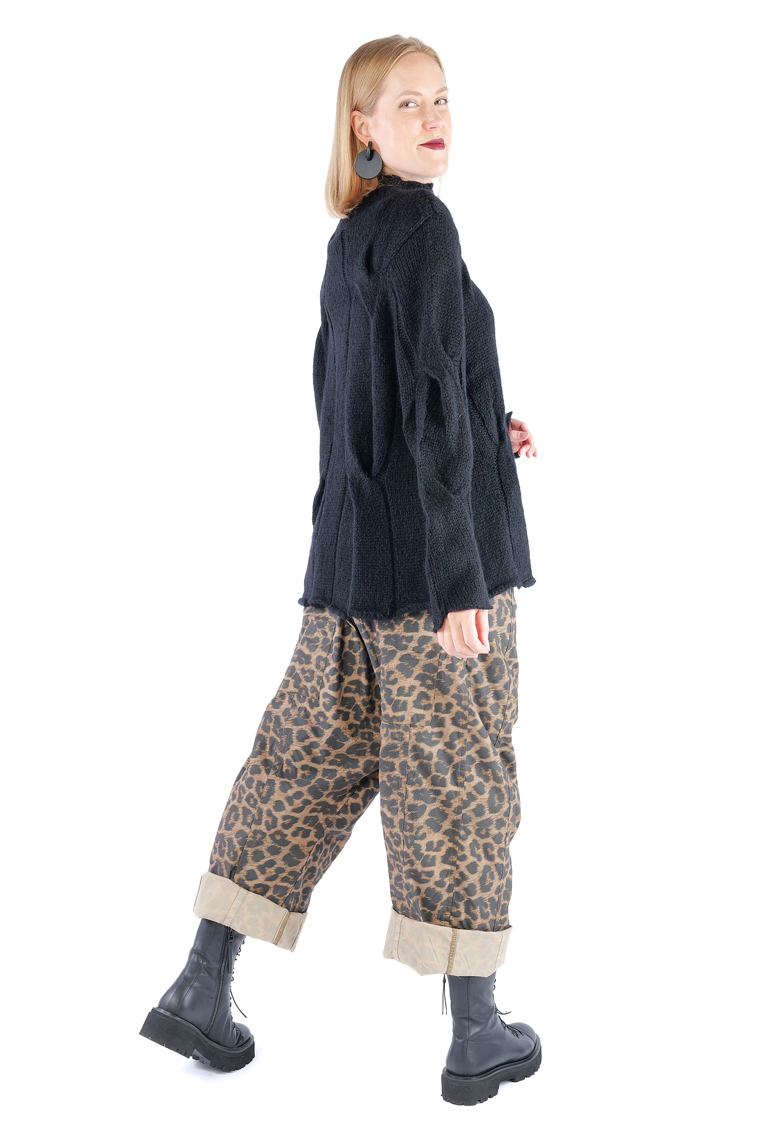Strickpullover - Schwarz - 2262250701