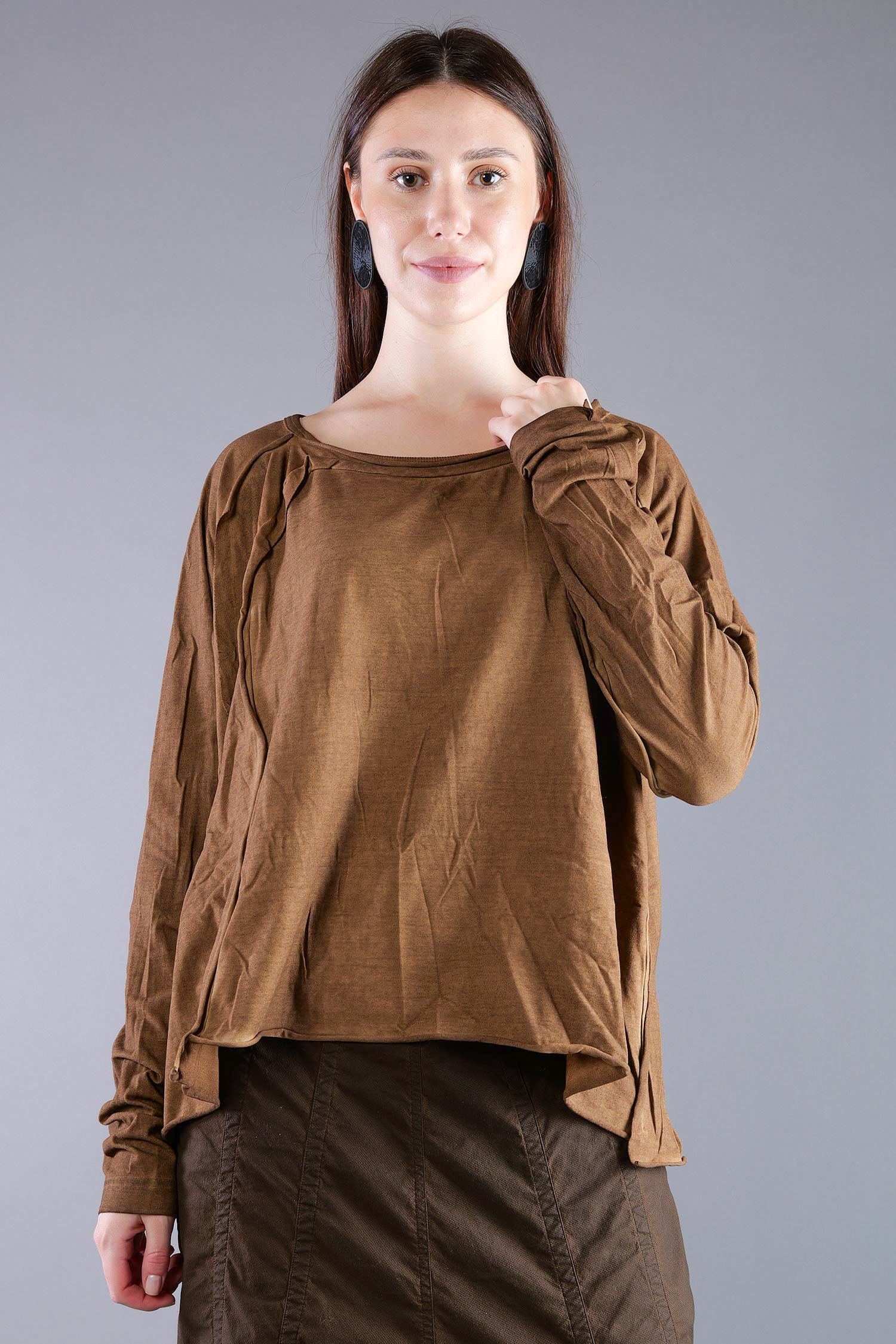 Oversize Jerseypullover - Dakar cloud - 2262560506