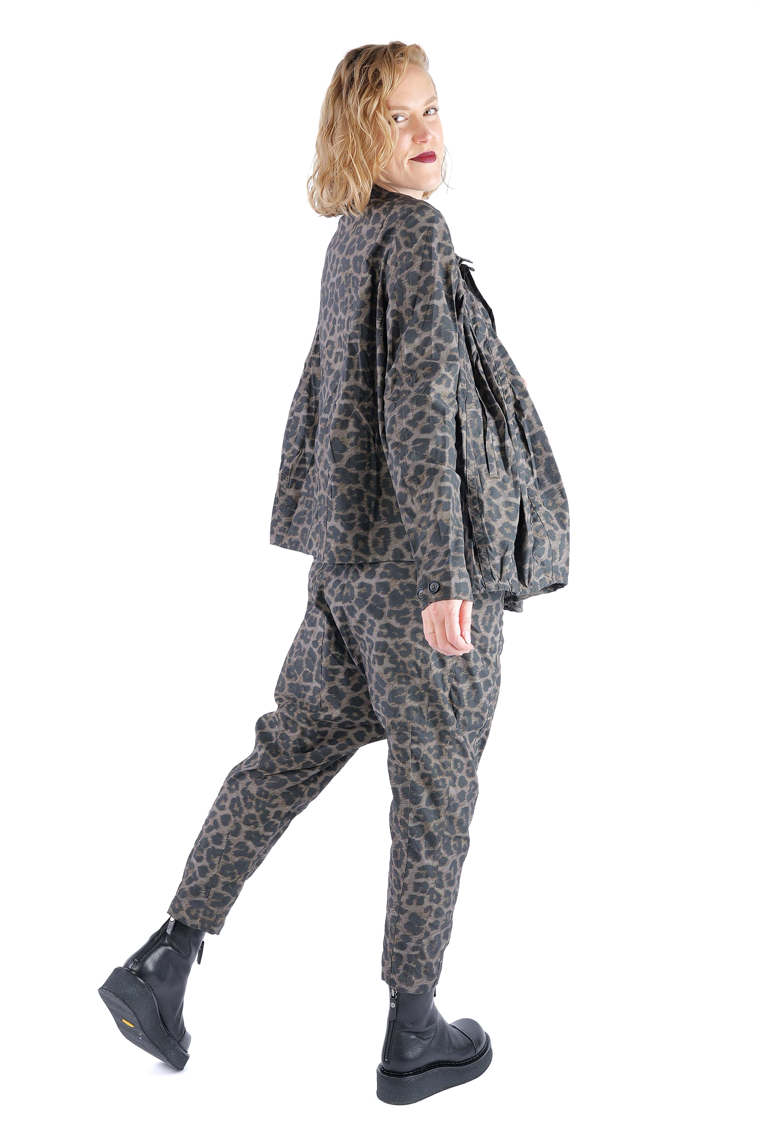 Superstretch-Jacke - Leo black cloud - 2261391110