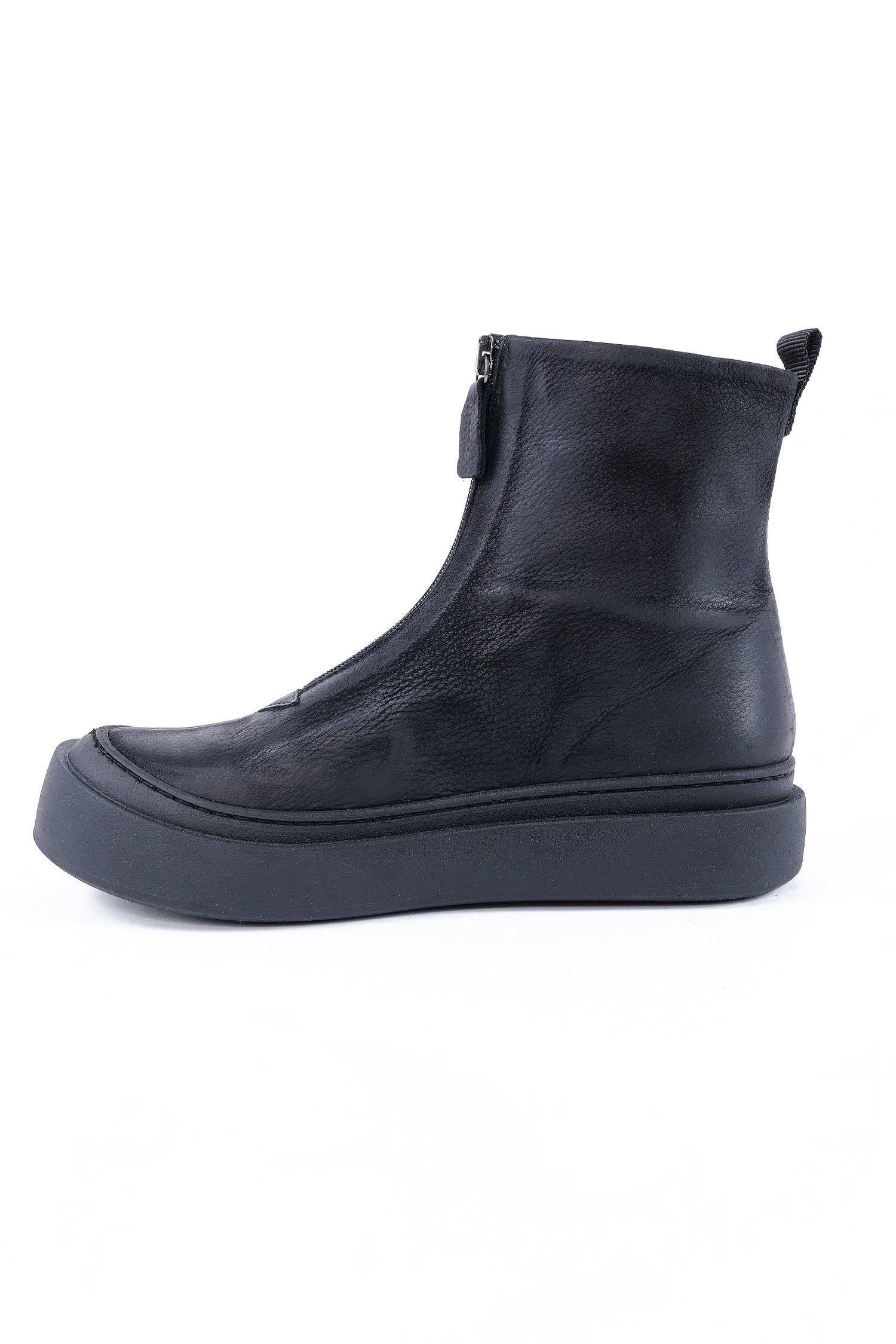 Boots mit Reißverschluss - Schwarz - 8283