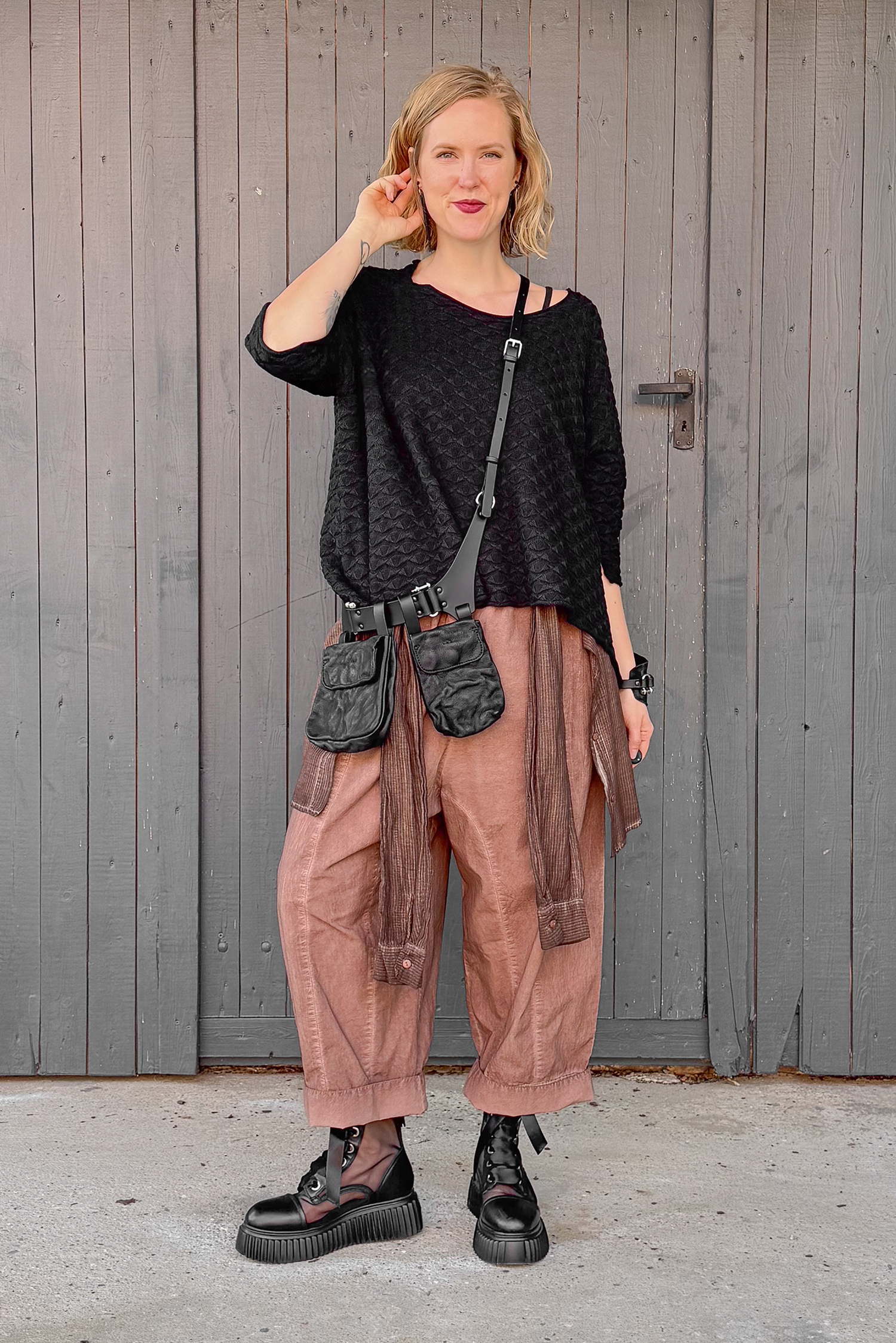 Unique pants - Copper old dye - Pesos