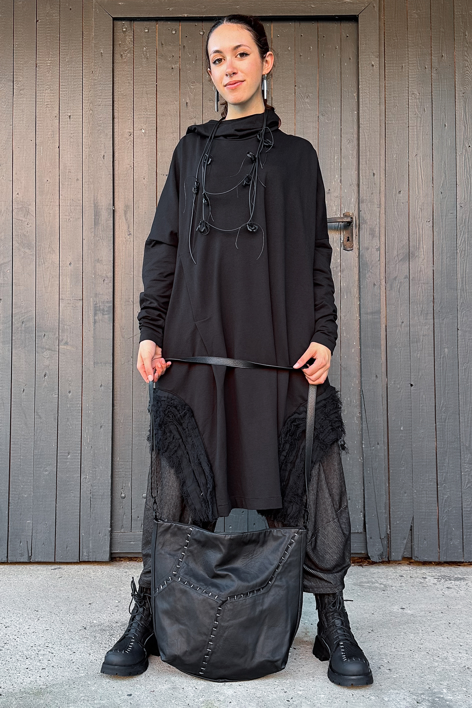 Dekorative Kette - Schwarz - A.Lia