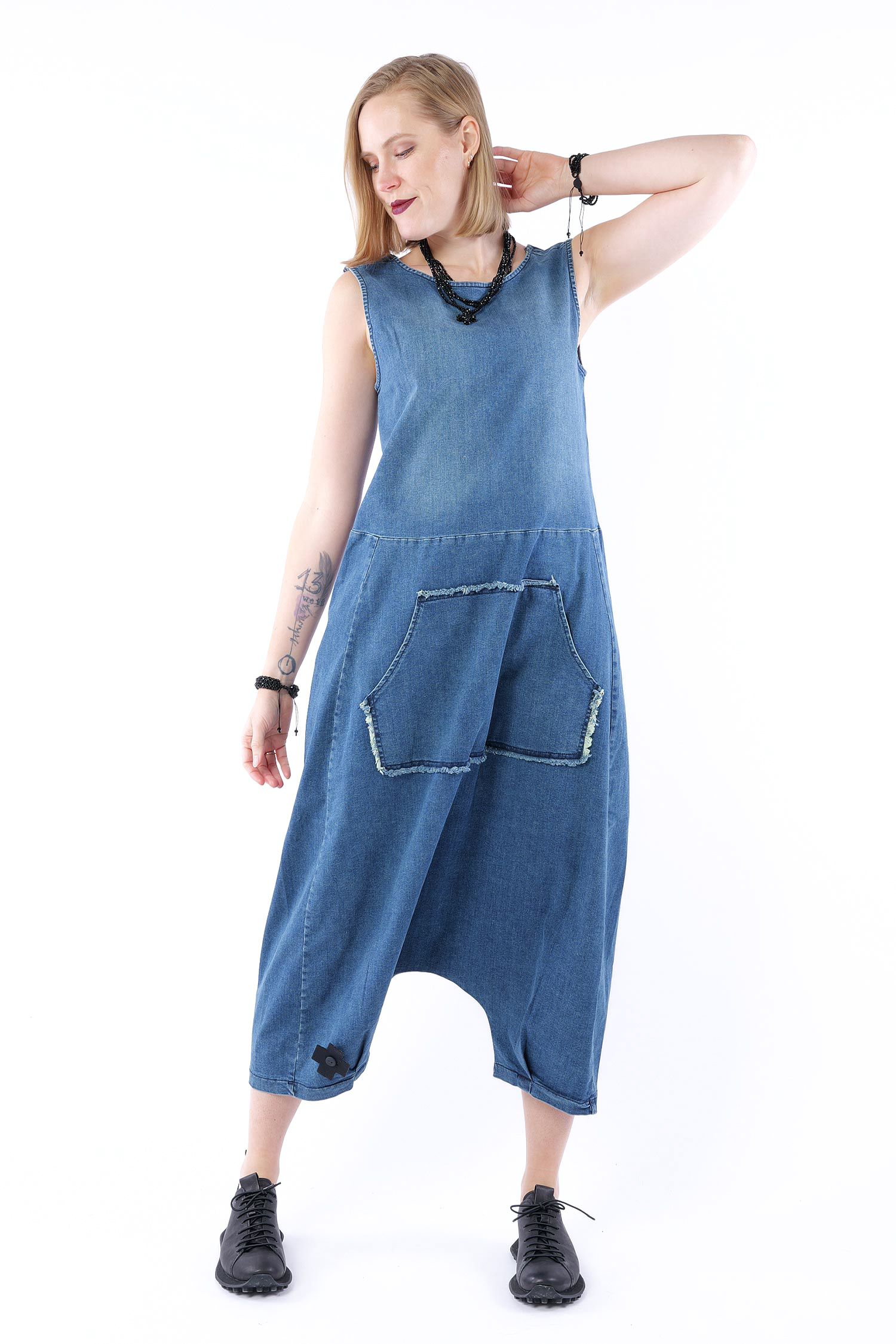 Jeans Overall - Blau - 10011