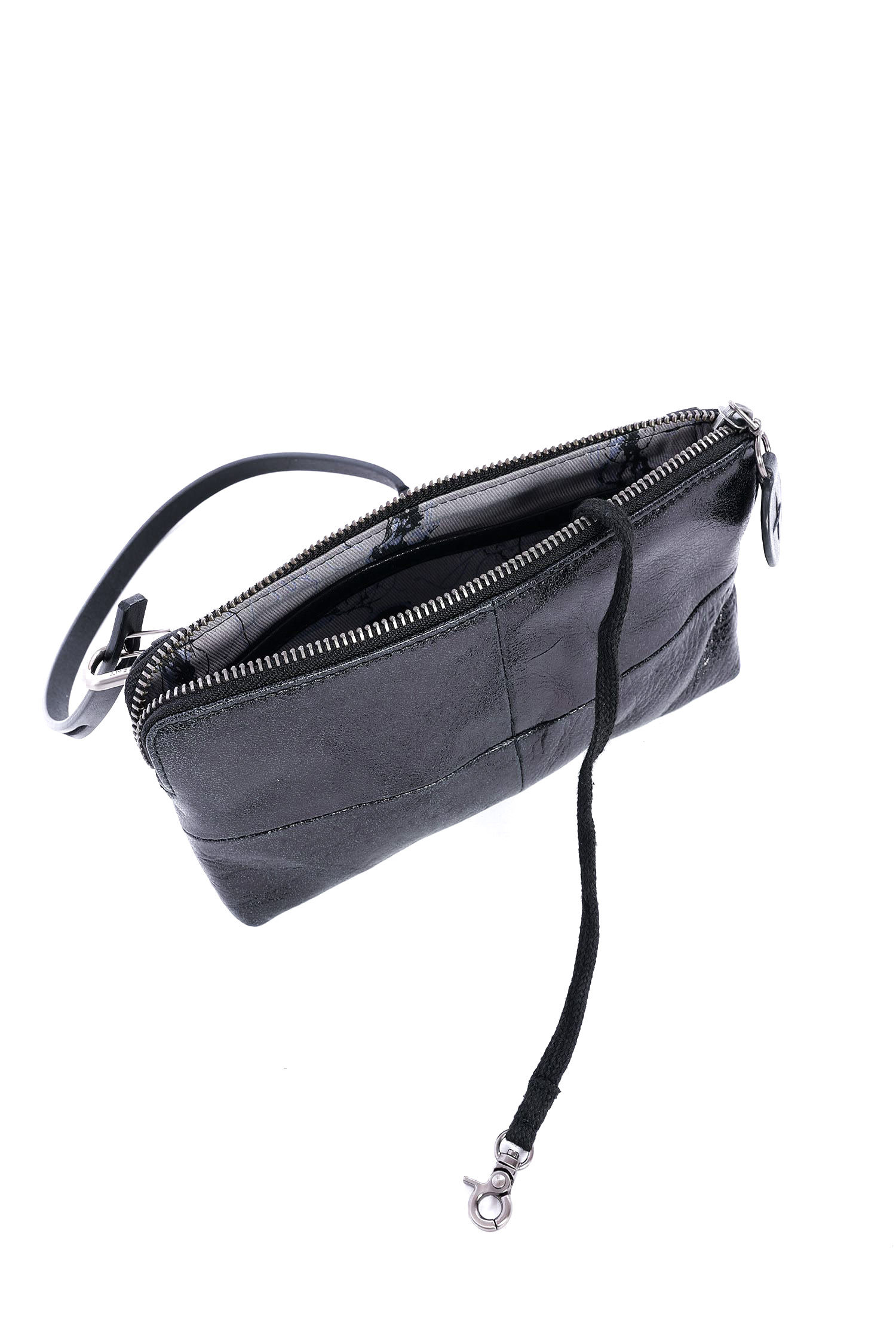 Shoulder Bag / Clutch - Metallic Deep Tar - IVIET ed.3
