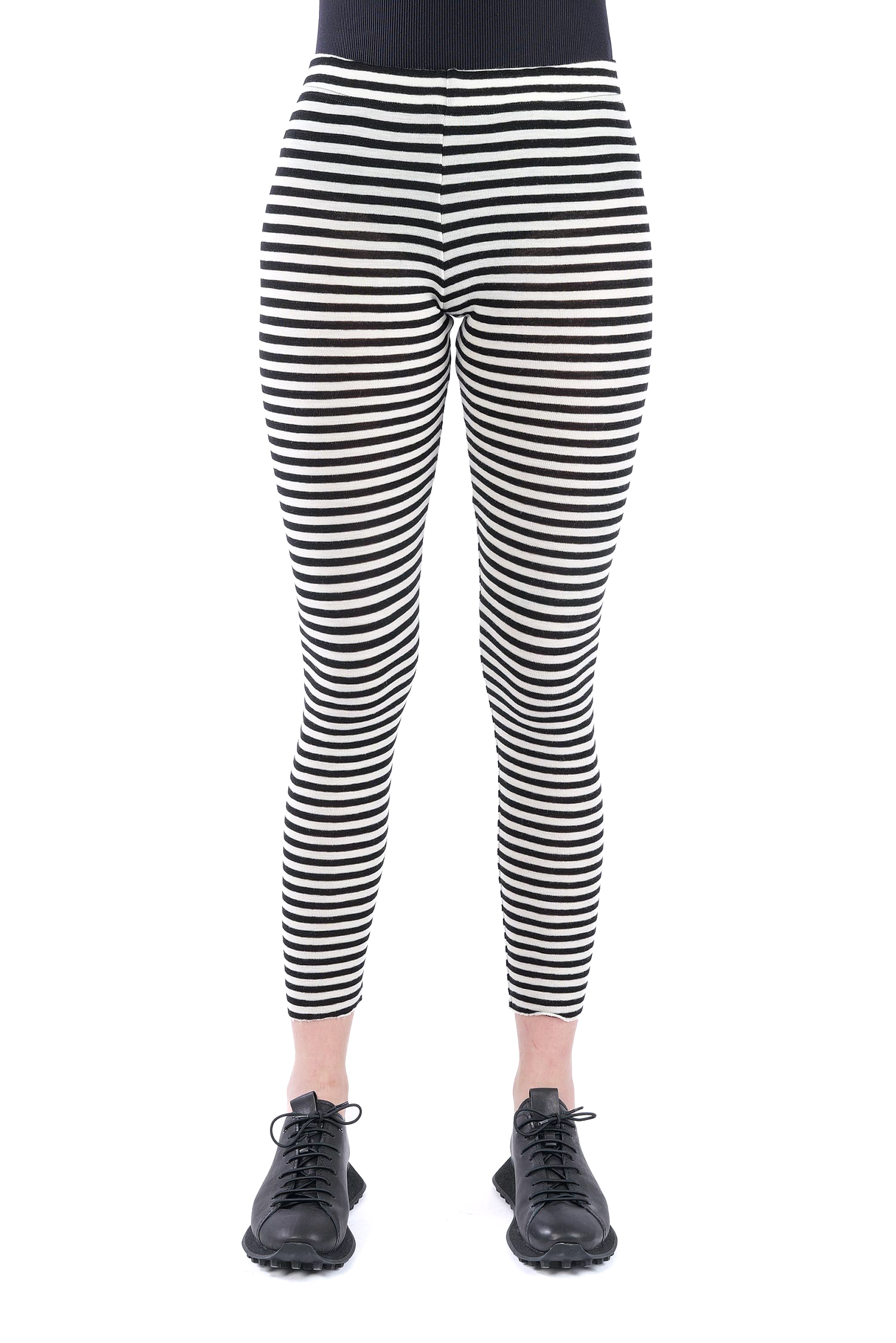 Merino leggings - white/black - 3001