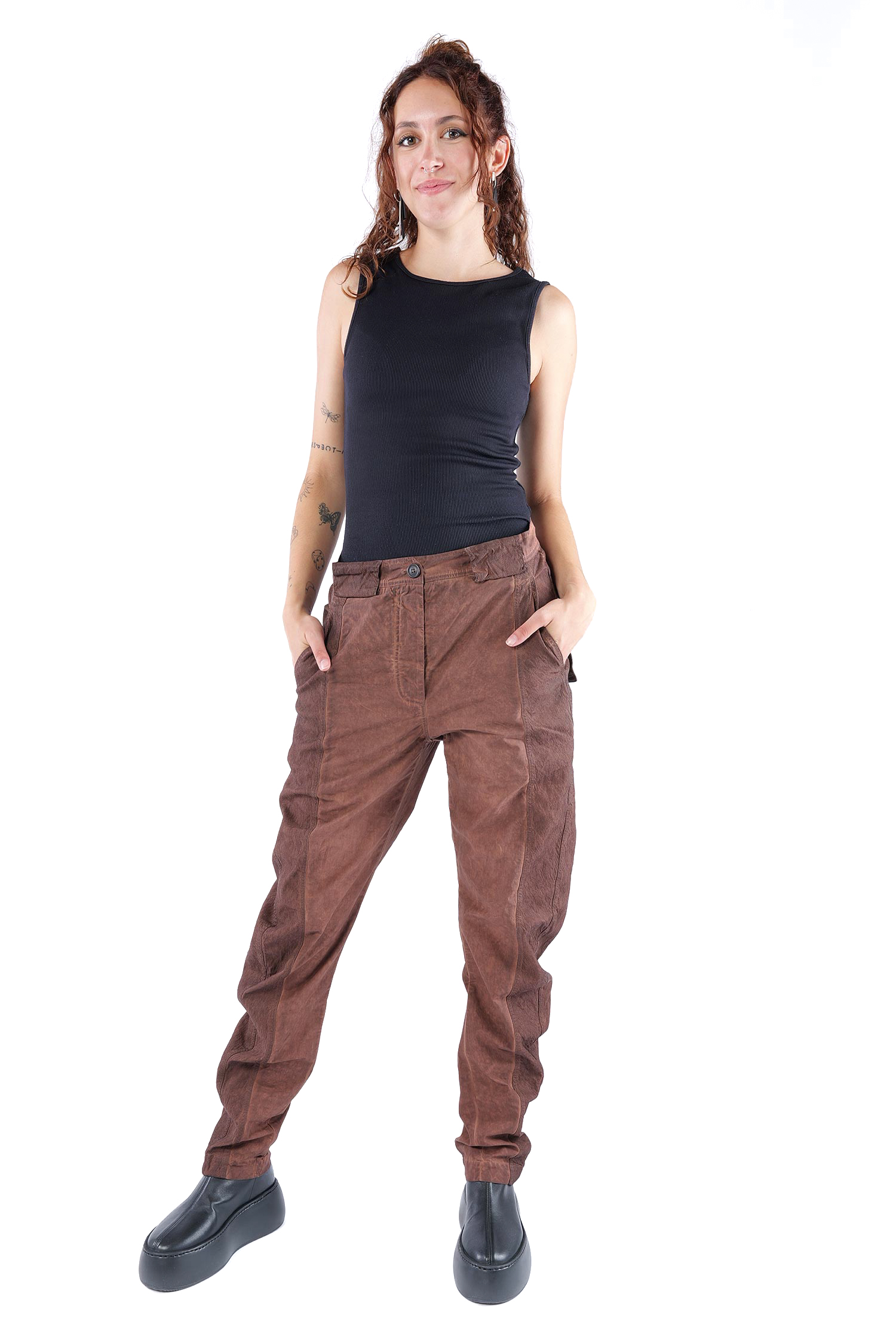 Legere Hose - Henna cloud - 2262260104