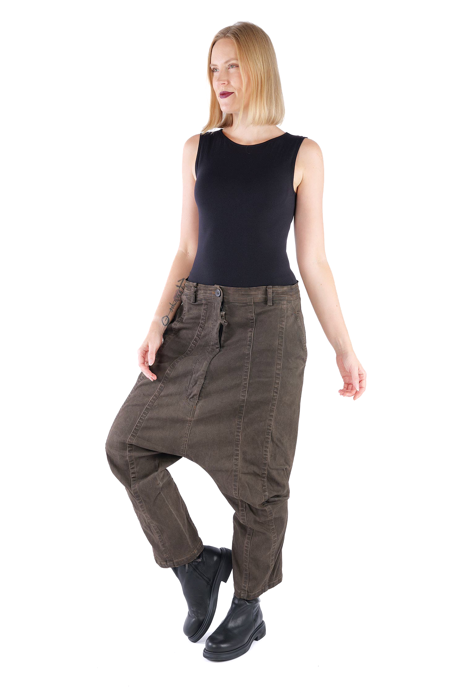 Hose mit tiefem Schritt - Umbra cloud - 2261040107