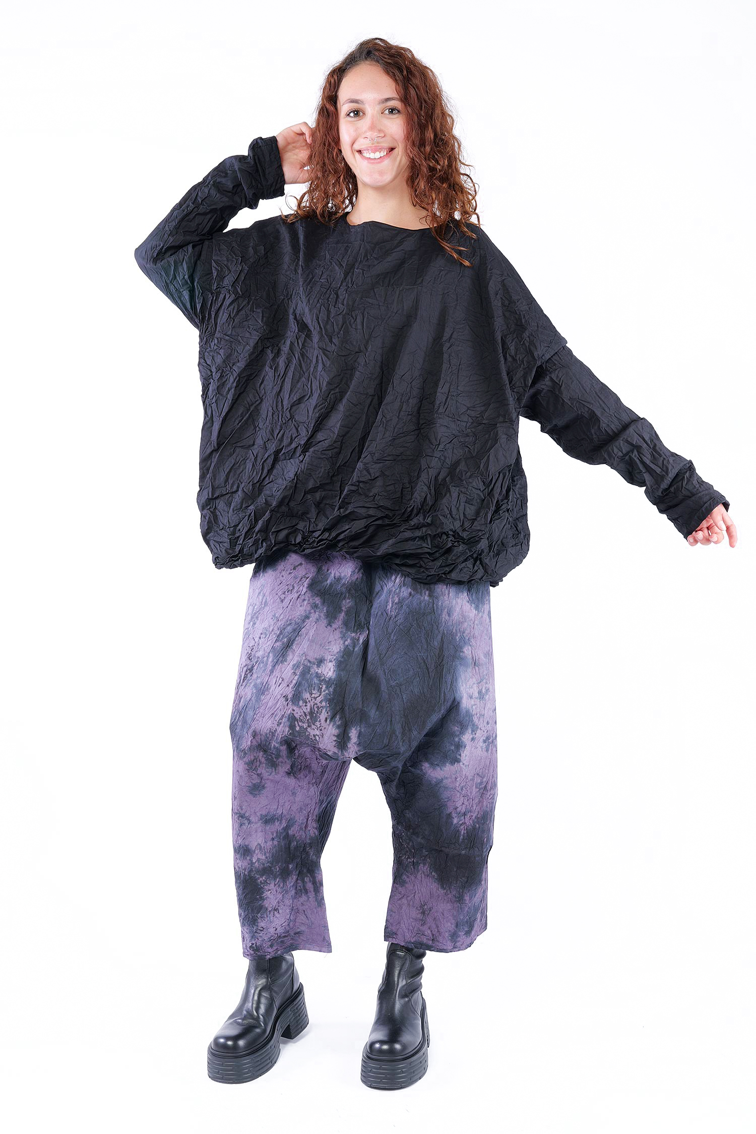 Oversize Pullover - Schwarz - Wundklar