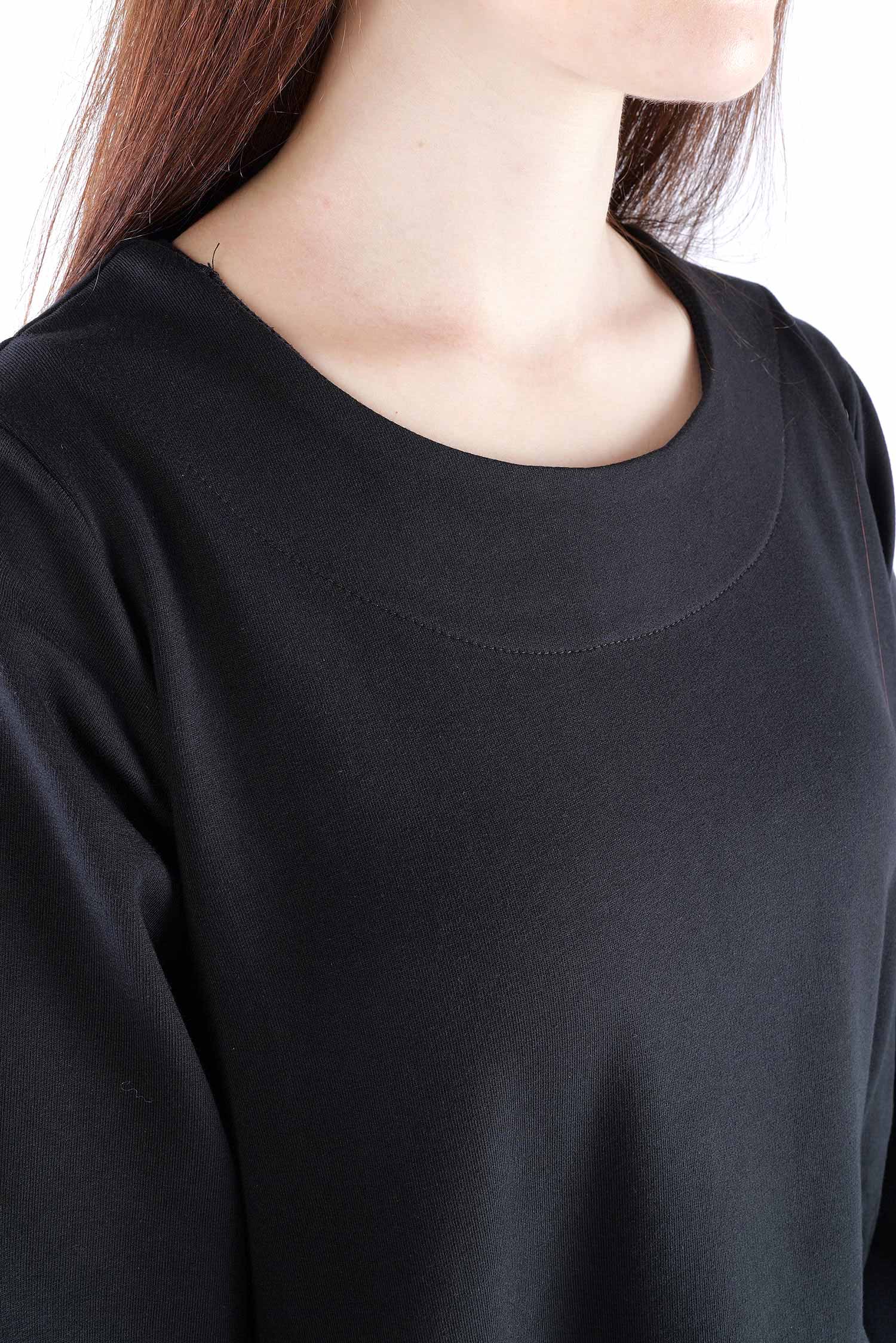 Asymmetrisches Kleid - Schwarz - 26.2-KHF108