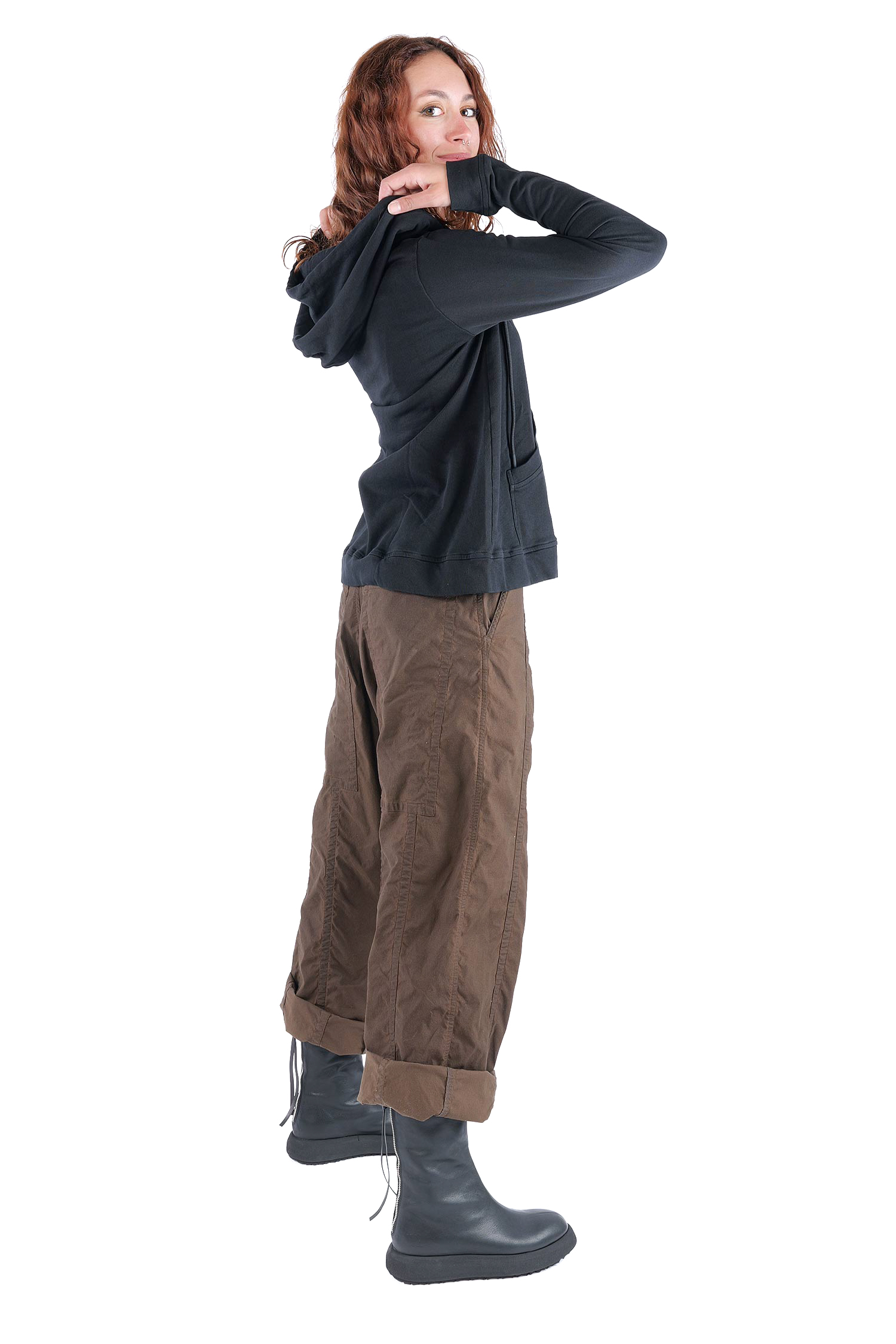 A-Linien Sweater - Schwarz - 2263290518