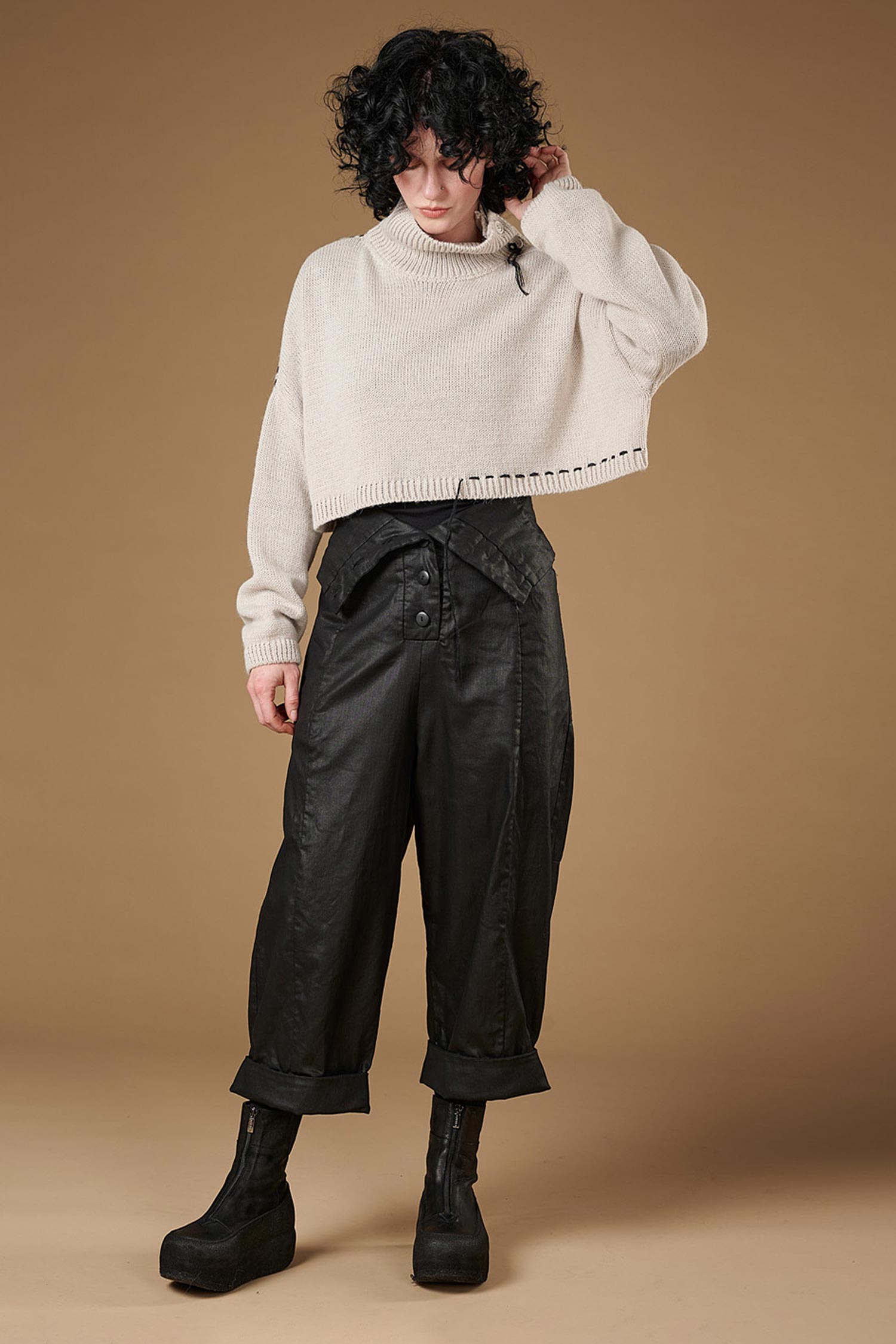 Beschichtete Hose - Black coated - Hedge