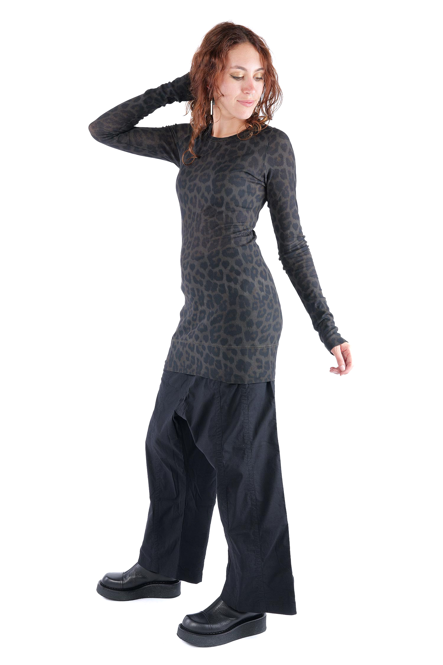 Rippjersey Longsleeve - Leo black cloud - 2261140502