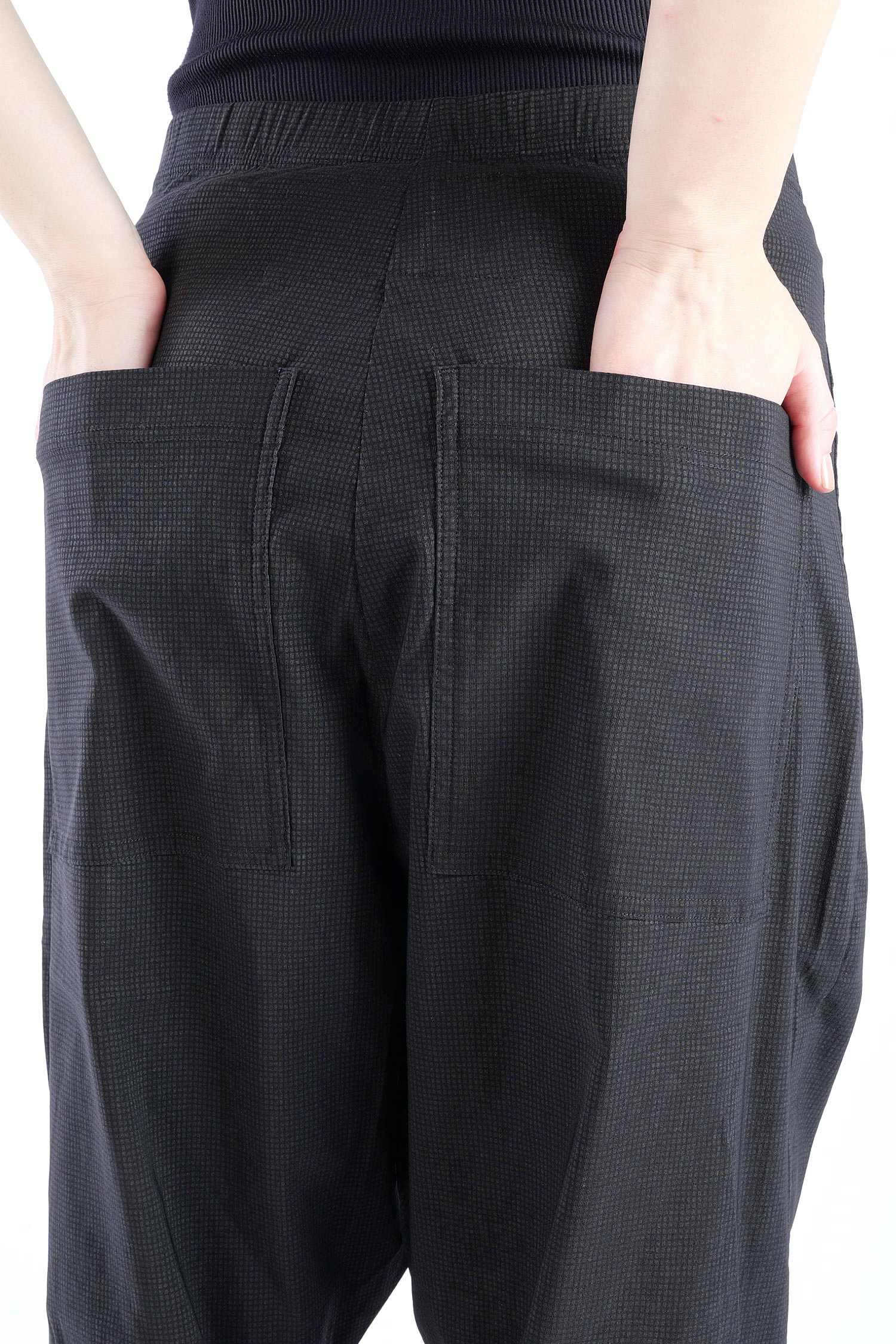 Stretchhose - Black print - 2263440101