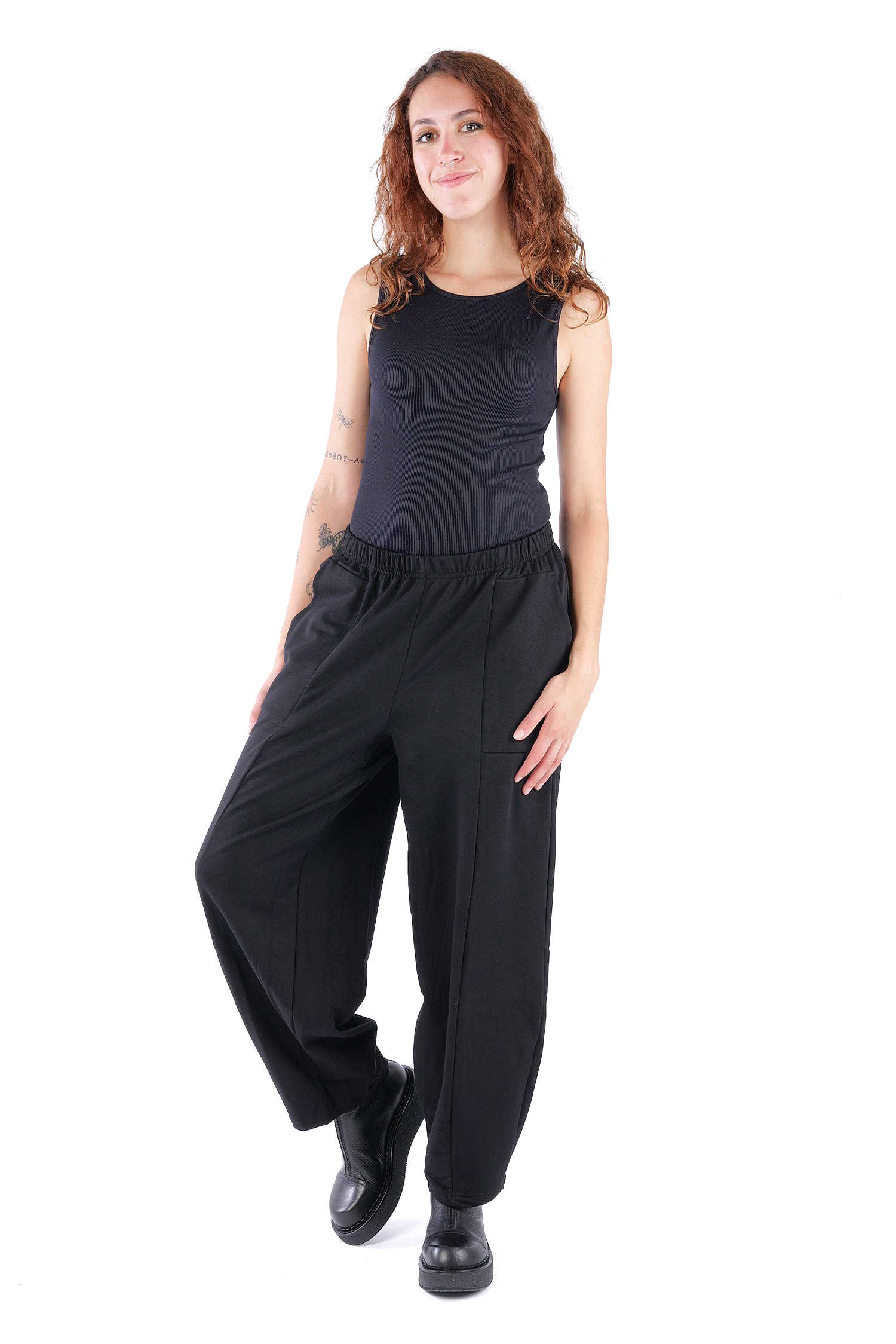 Sweathose - Schwarz - U3661-U
