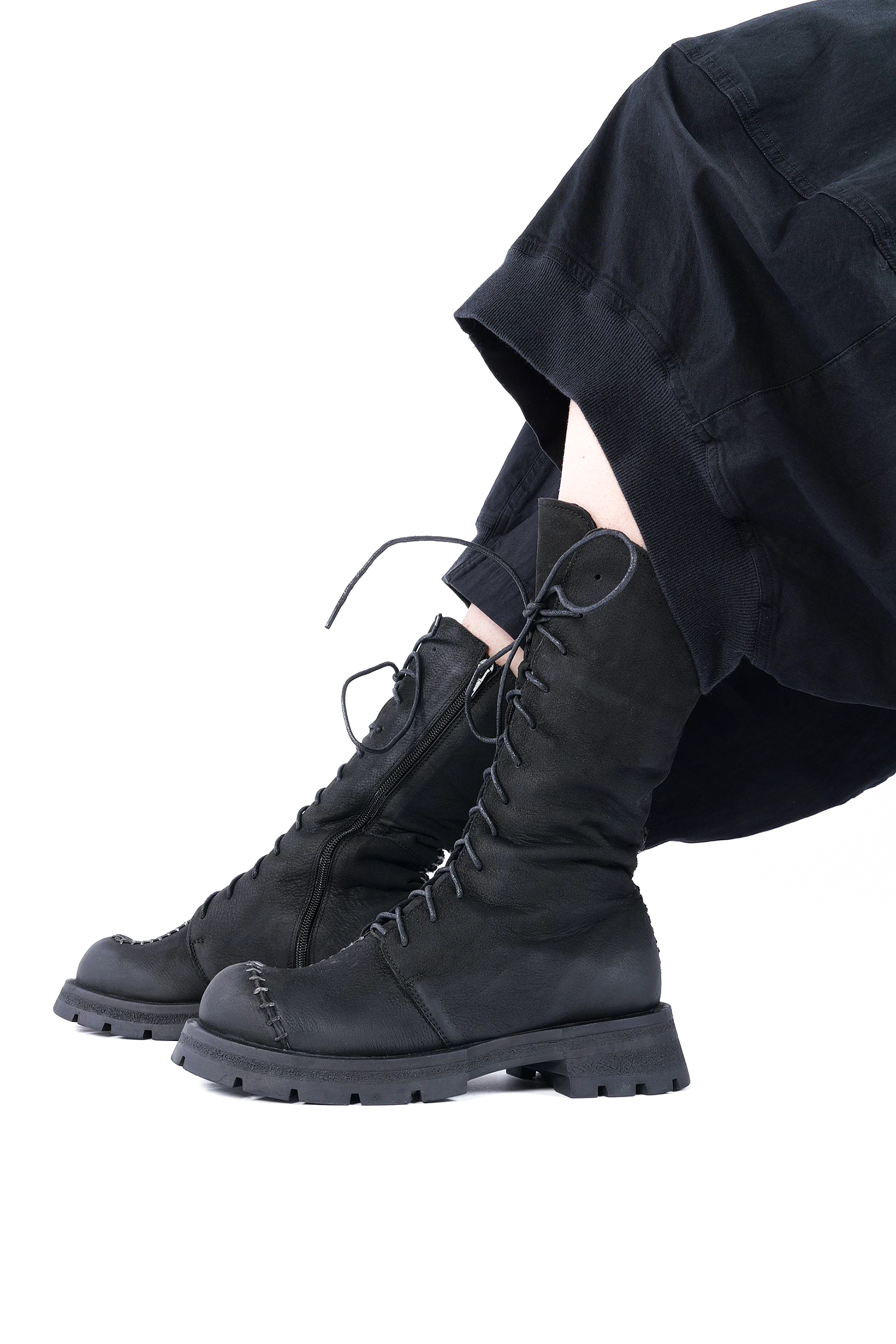 Leder Stiefel - Schwarz - Eyre