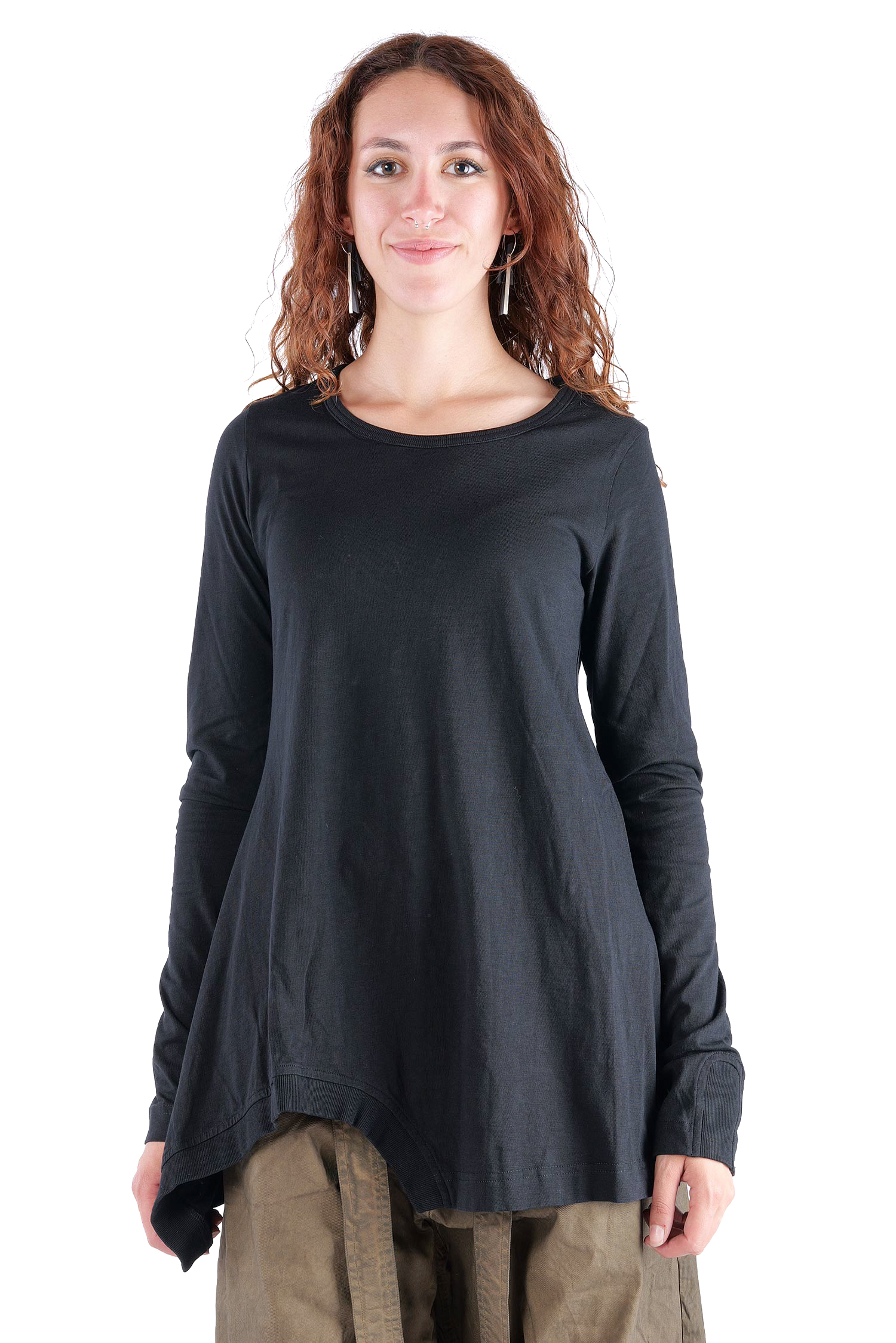 A-Linien Pullover - Schwarz - 2263640512