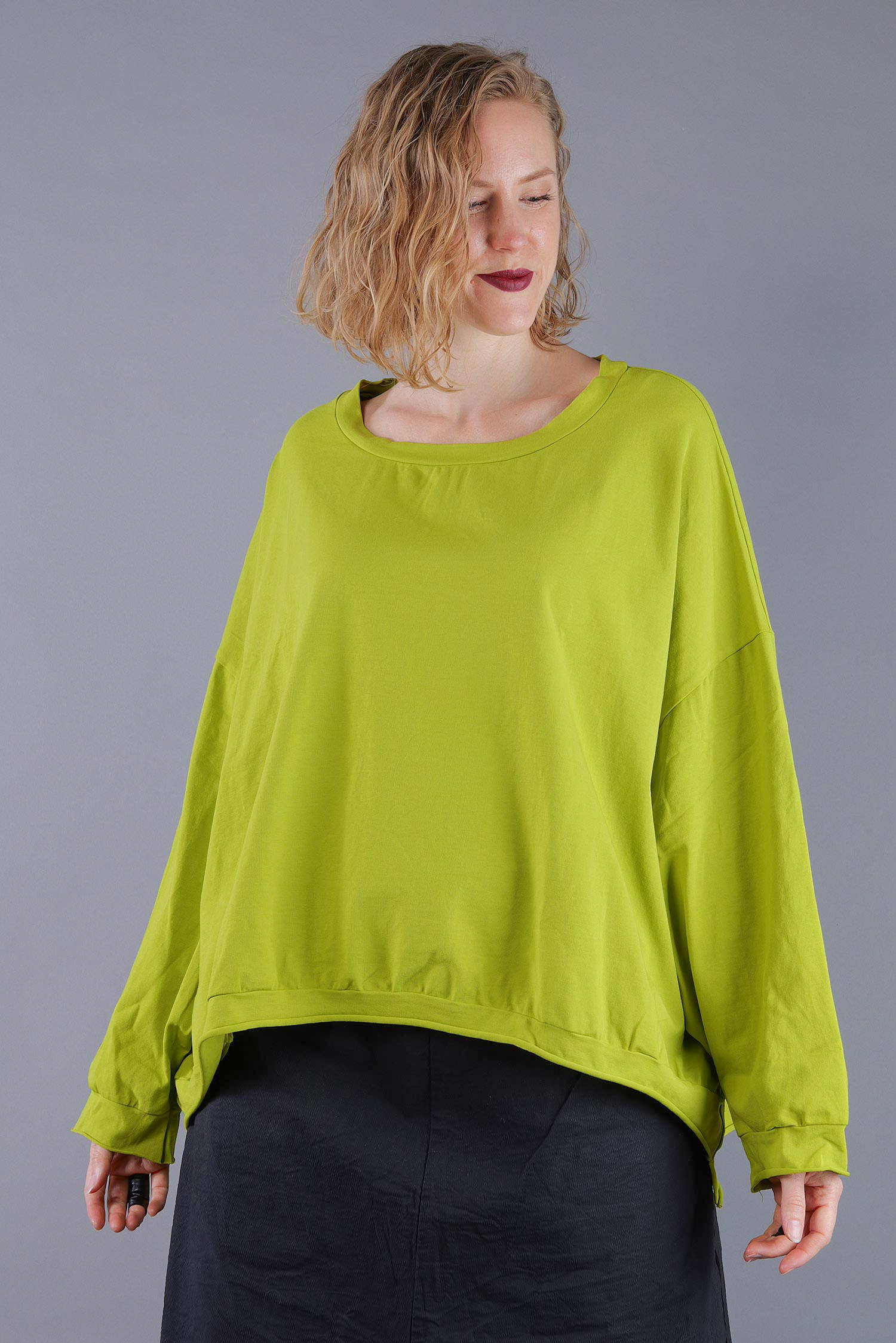Oversized jersey pullover - Kornweihe - Handcare