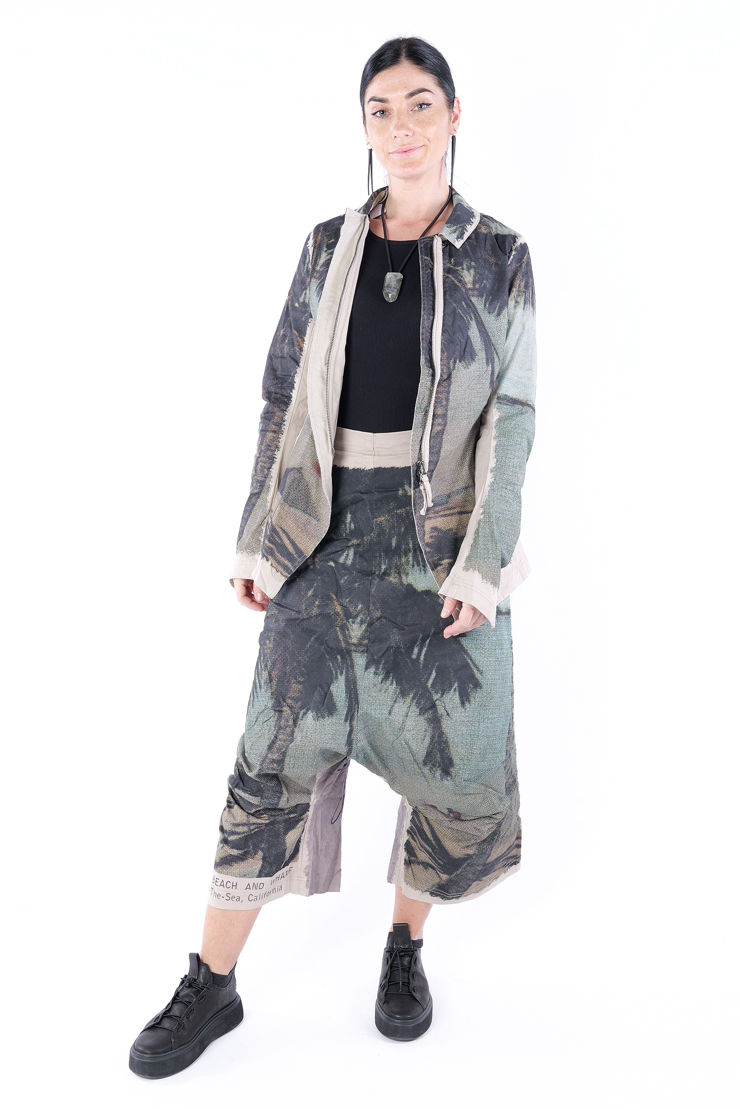Printed jacket - Scene print - 2252111112
