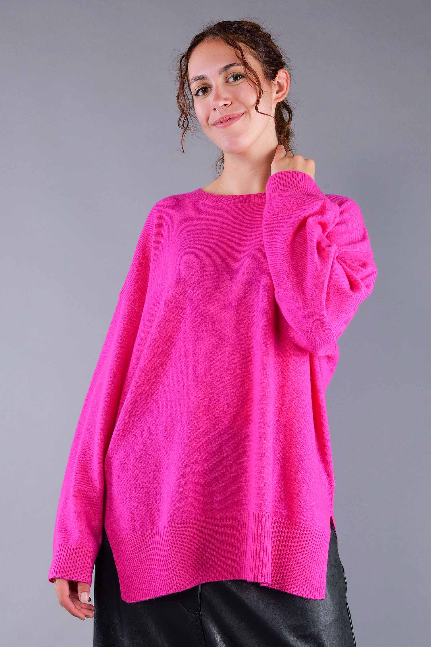 Kaschmir Pullover - Coral - 24116A