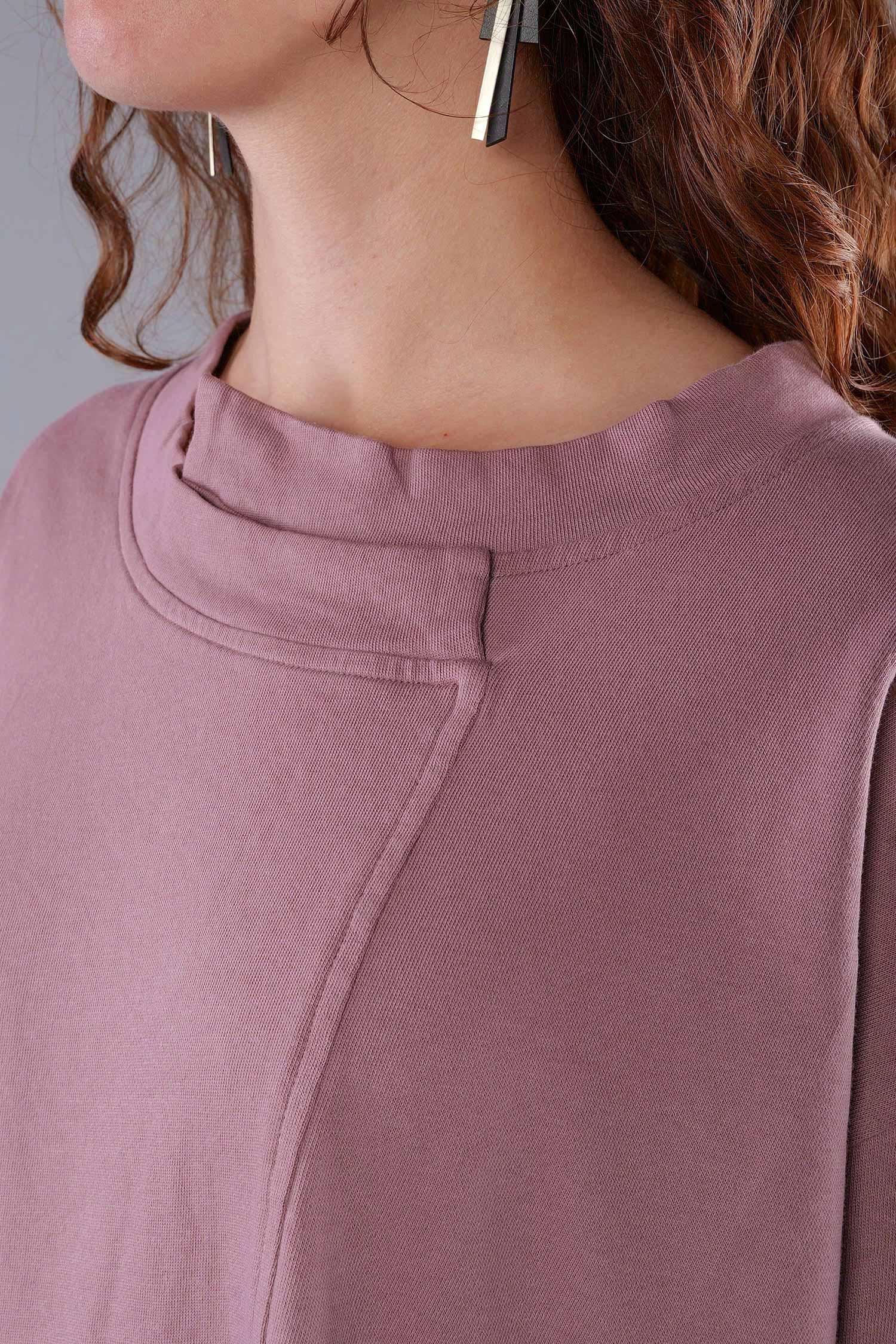 Asymmetrischer Sweater - Crystal - 2263290501