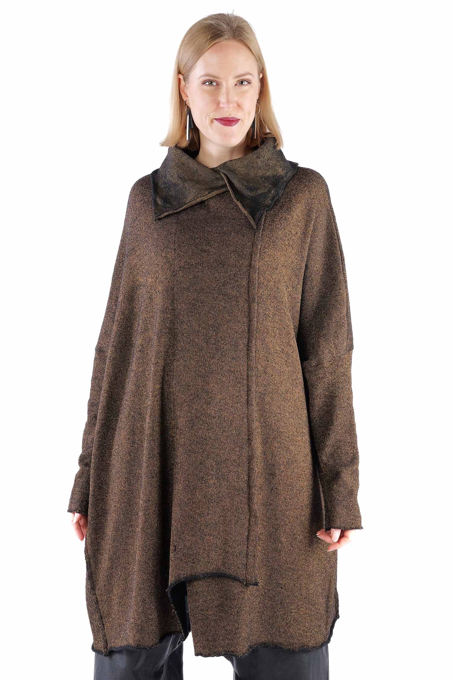 Wolltunika - Black gold - 2261687004
