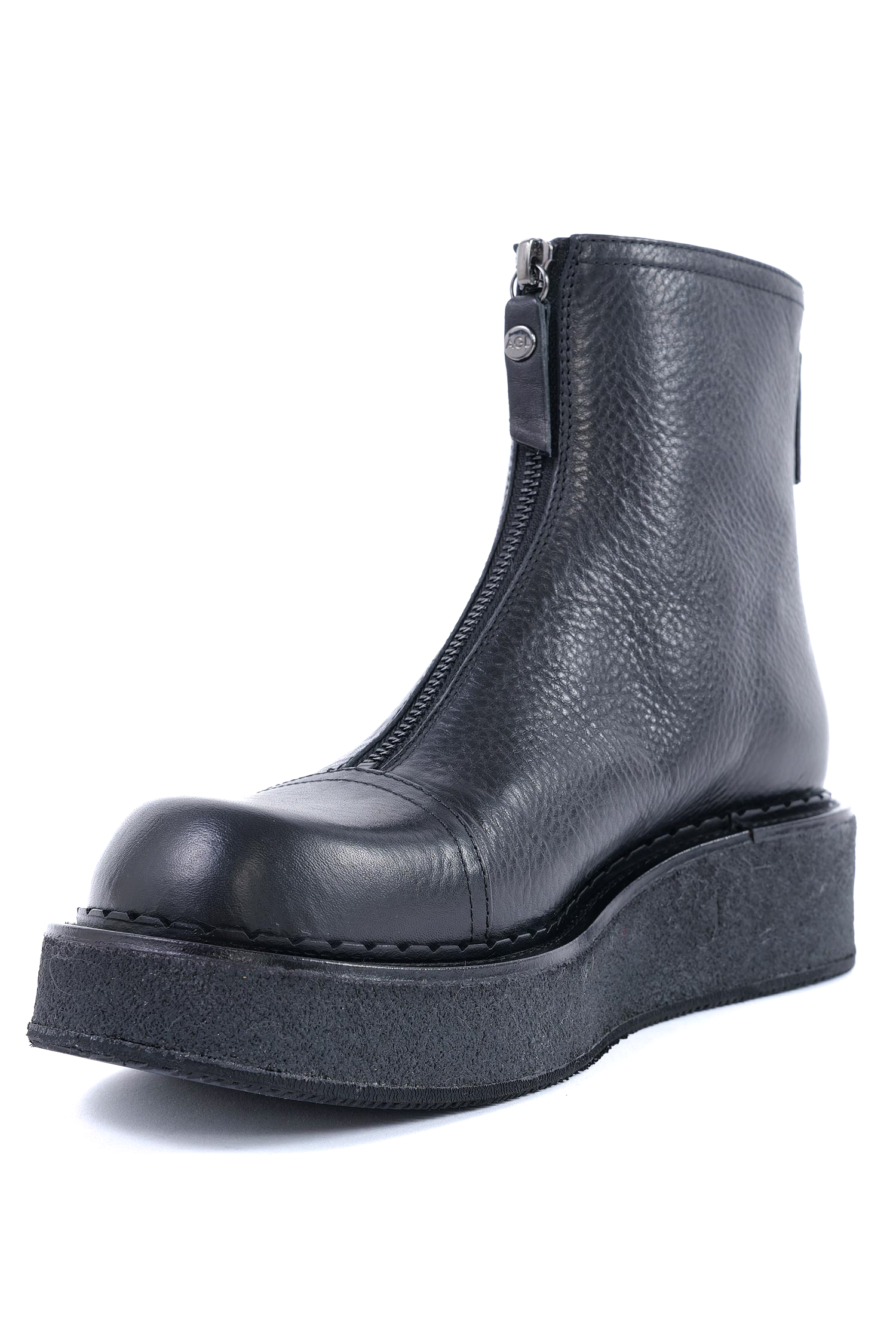 Leder Boots - Schwarz - Linfa Lowboot