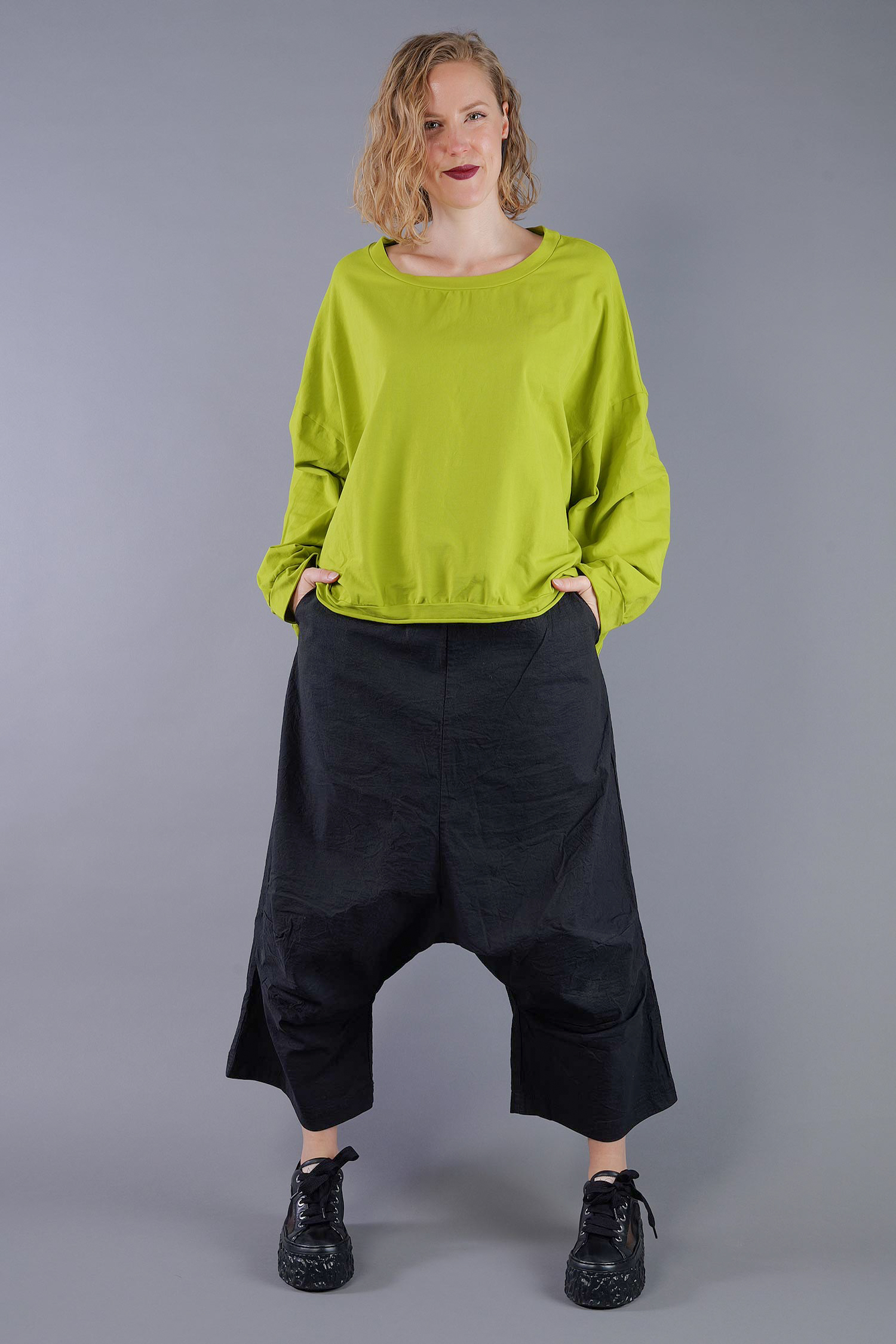 Oversized jersey pullover - Kornweihe - Handcare