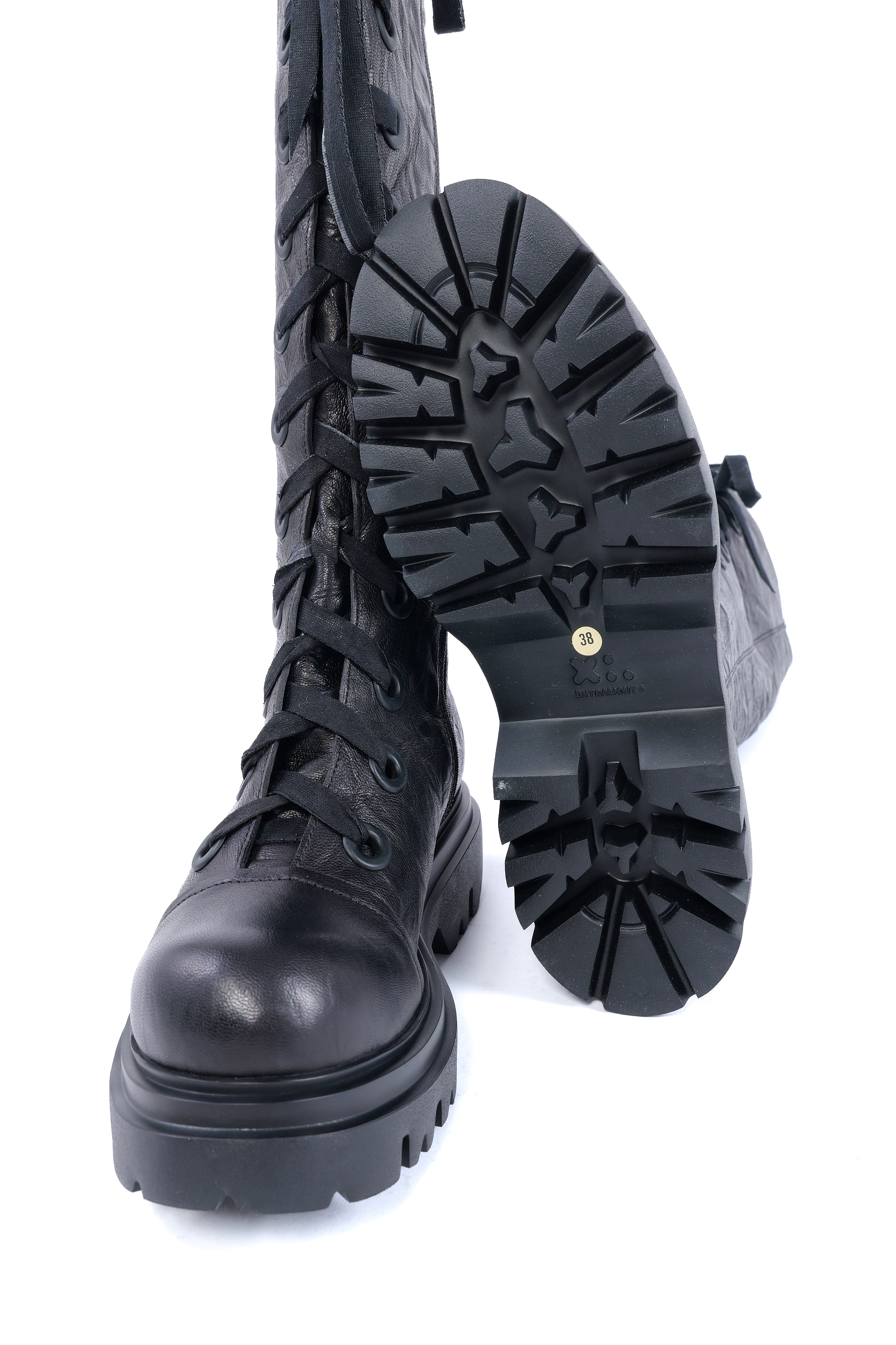 Leather boots - black - Magnus