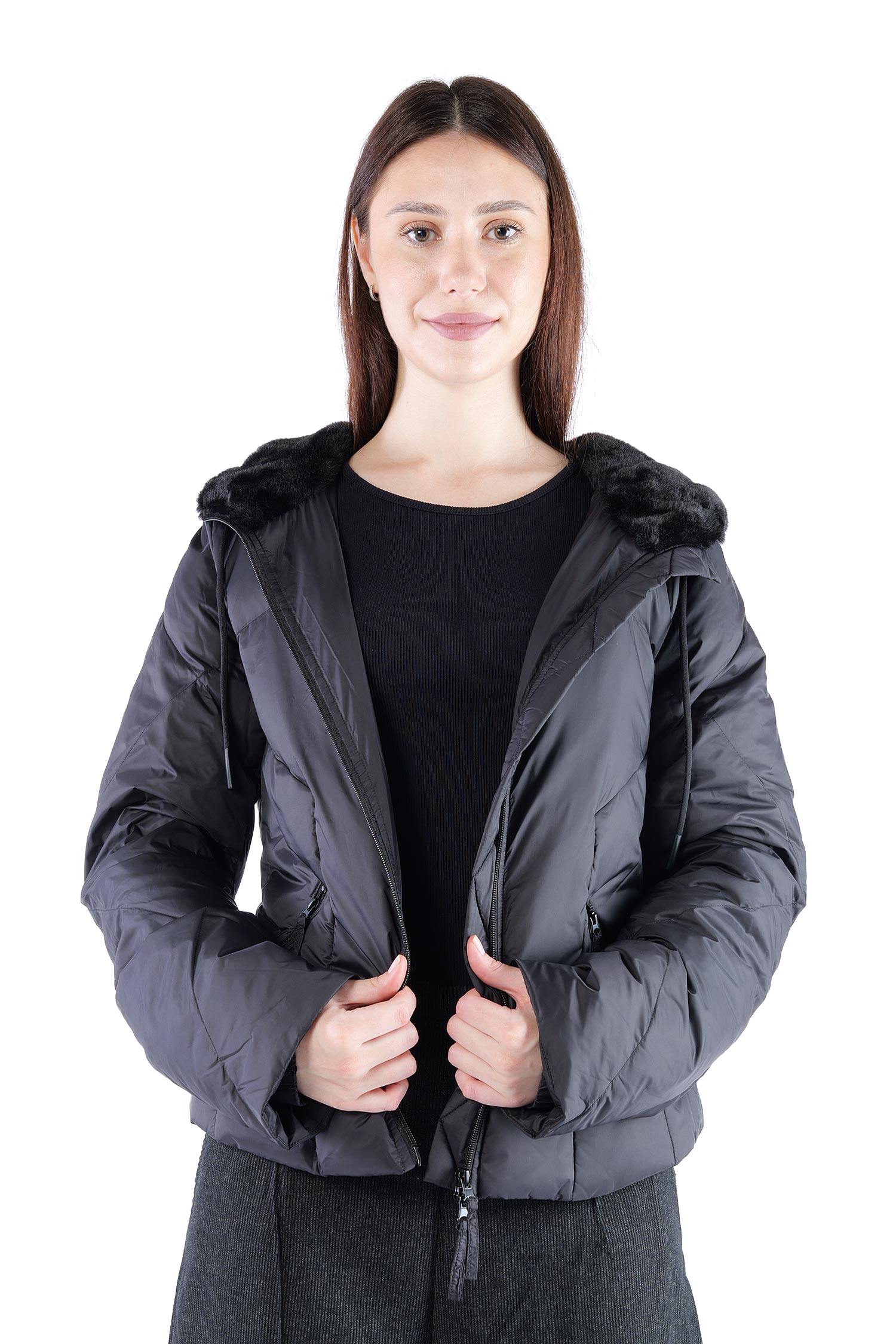 Winterjacke - Schwarz - 2263211113