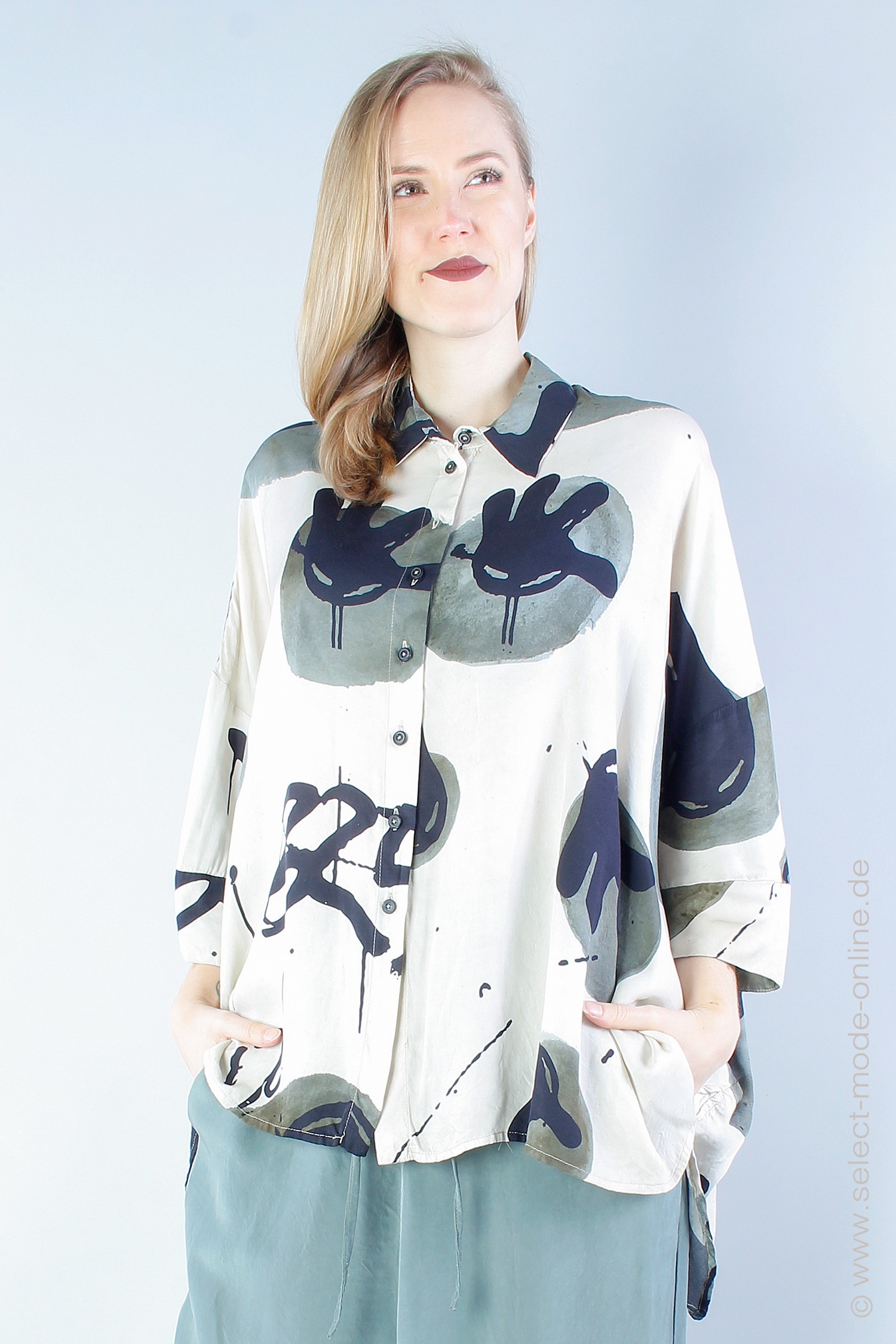 Blouse - alge print - 1231280407