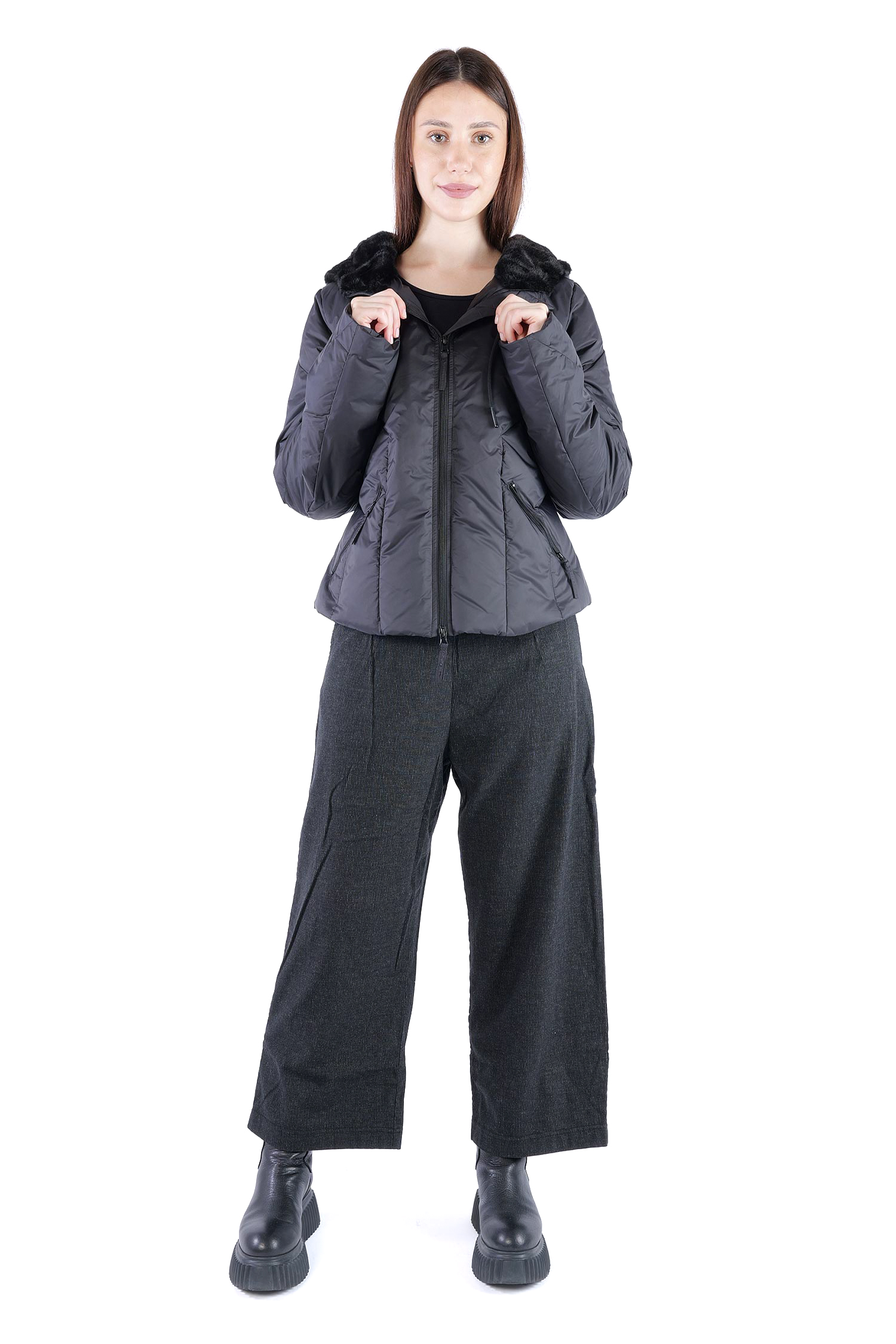 Winterjacke - Schwarz - 2263211113