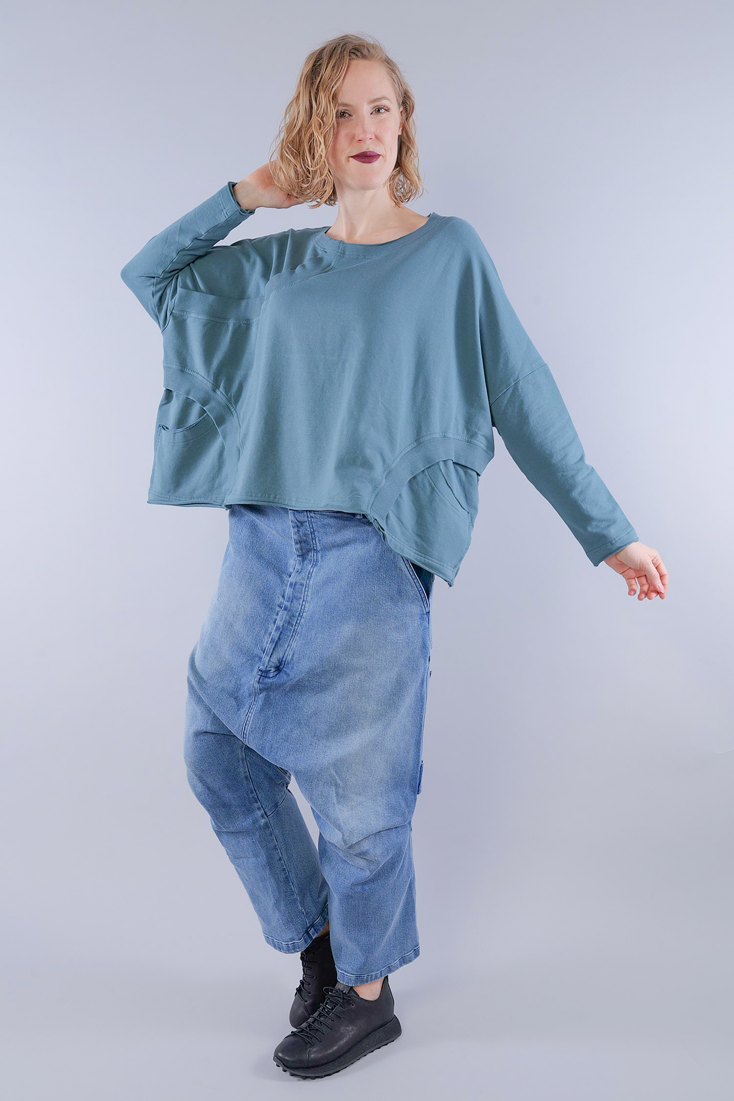 Oversize Sweater - Grass - 1263250501