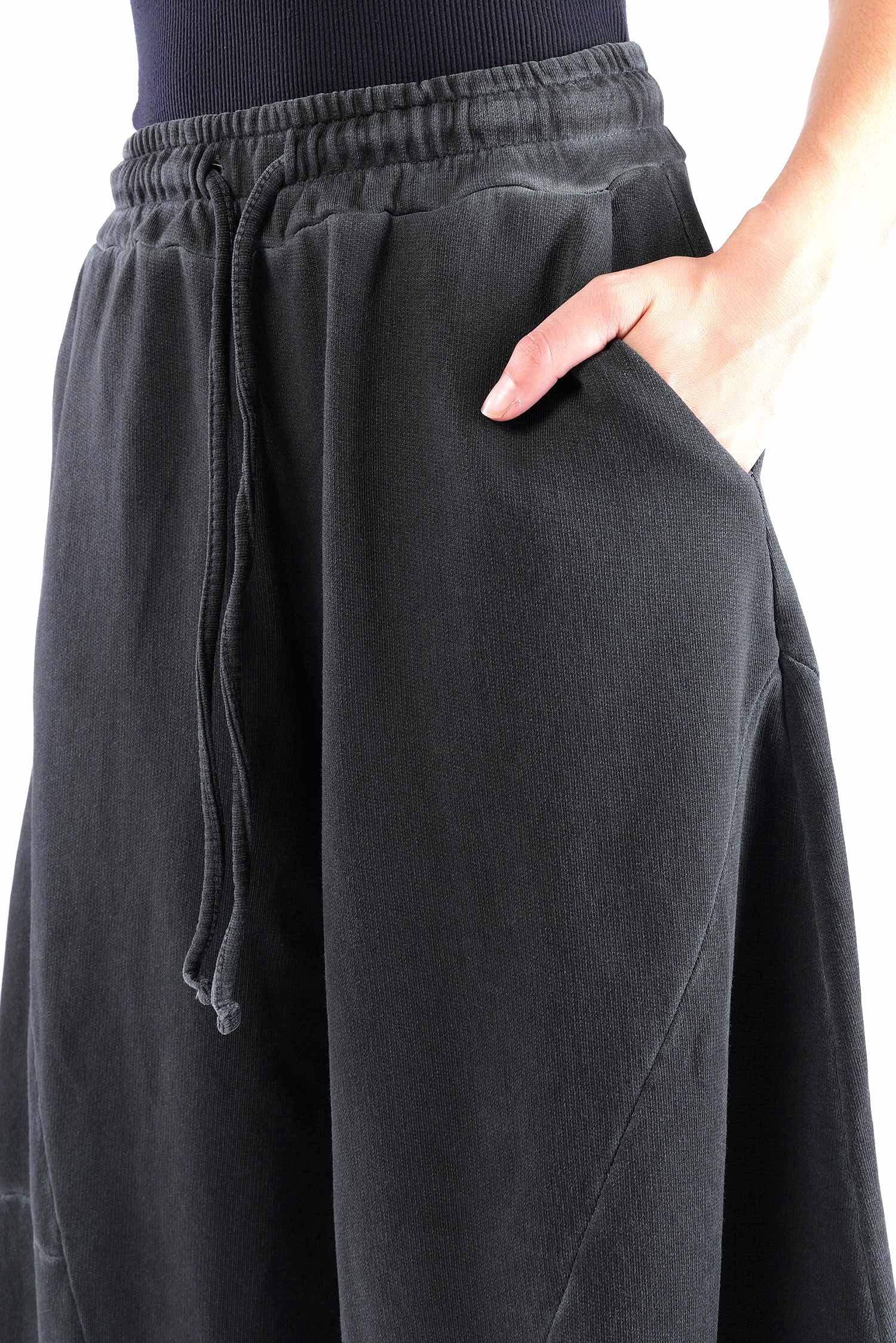 Tulip sweat pants - Black - W5460