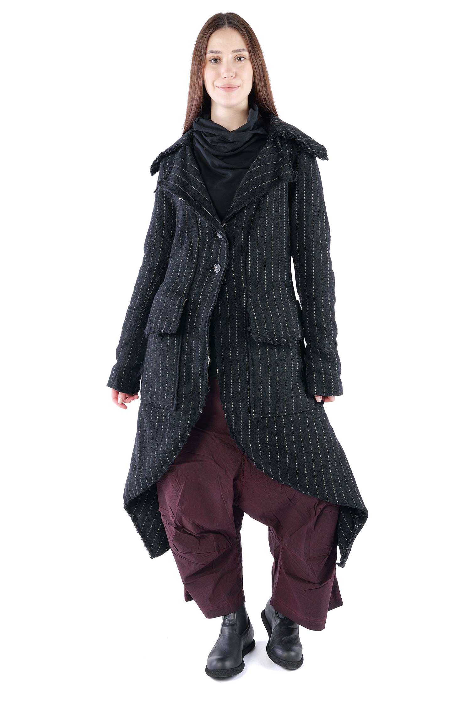 Woll-Gehrock - Black stripe - 2261151204